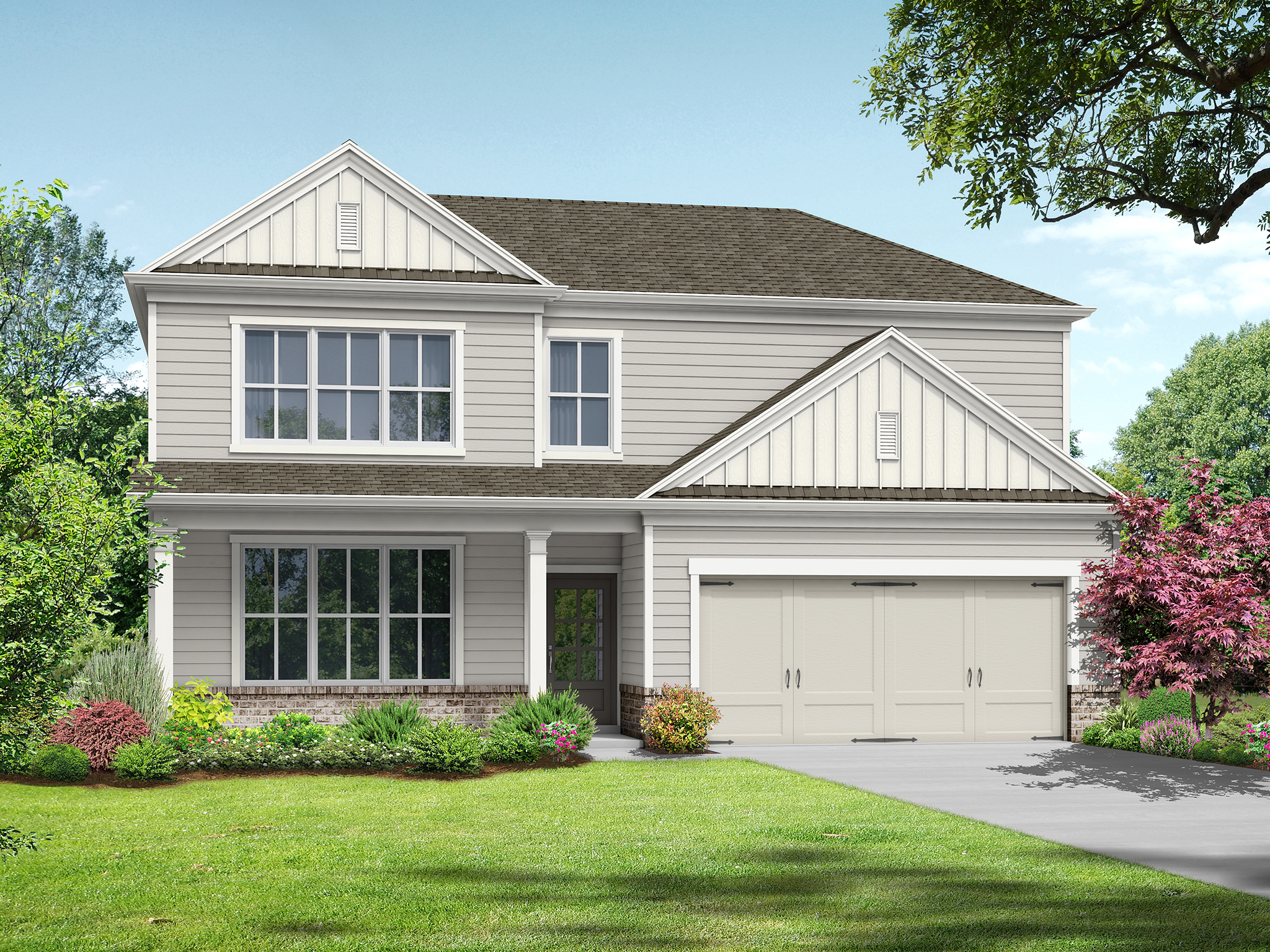 Elevation C at Red Bird Manor