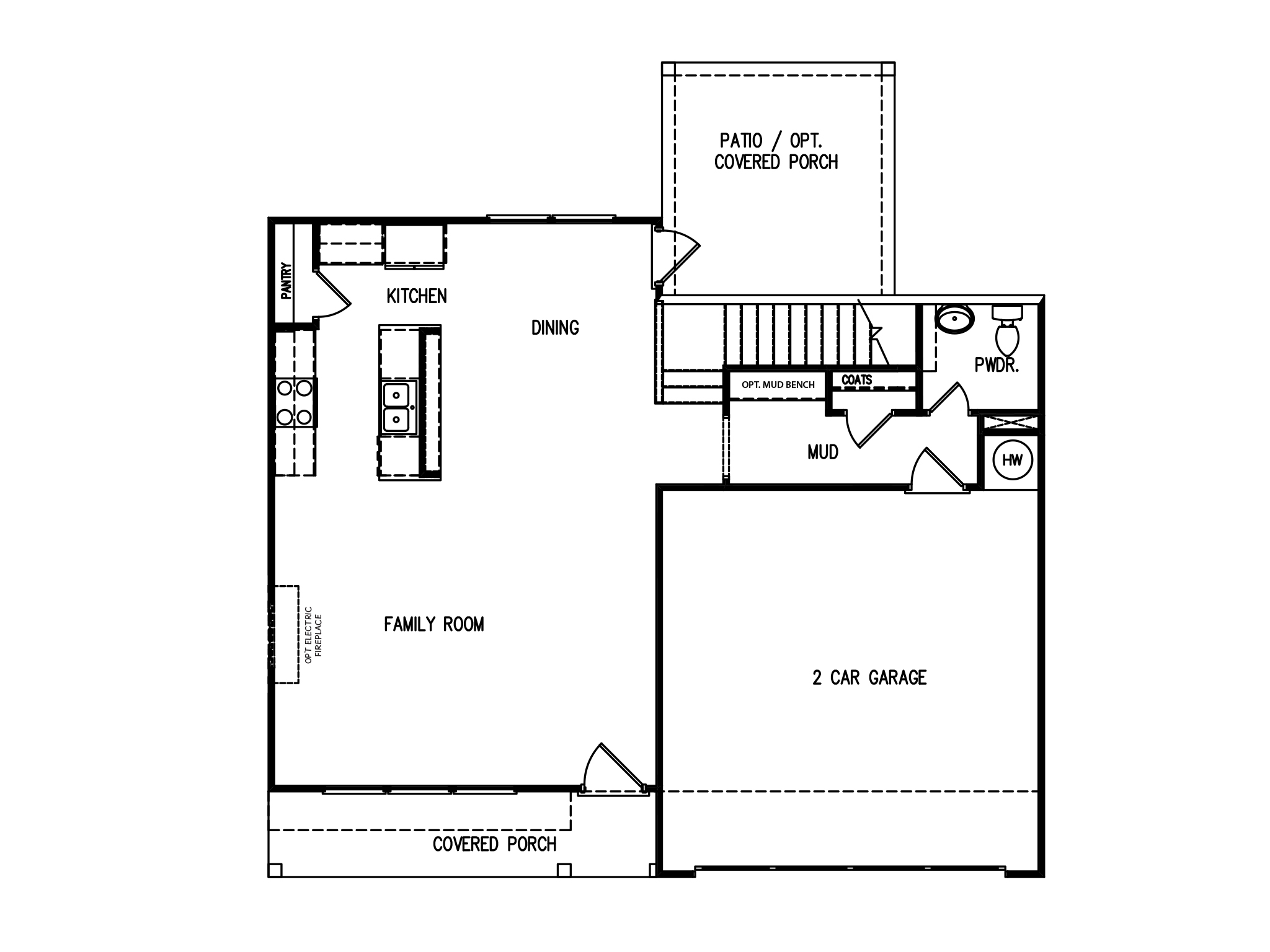 First Floor at Red Bird Manor