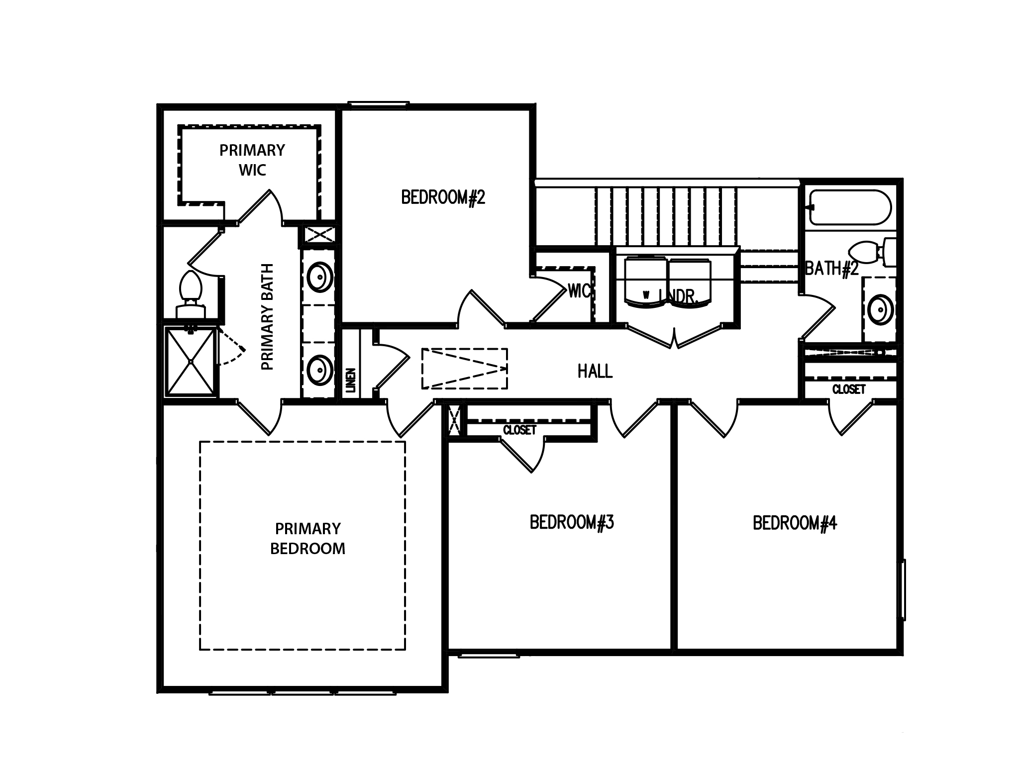 Second Floor at Red Bird Manor
