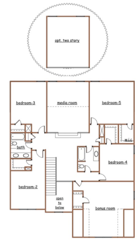 Second Floor at Estates at Cameron Manor