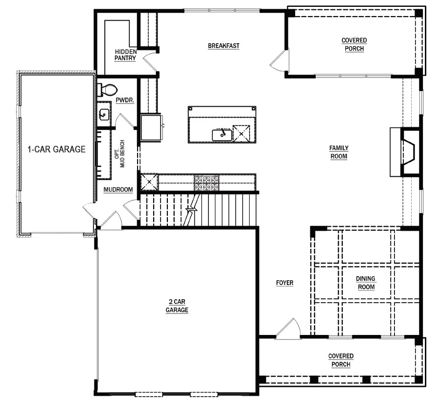First Floor at Heron Bay