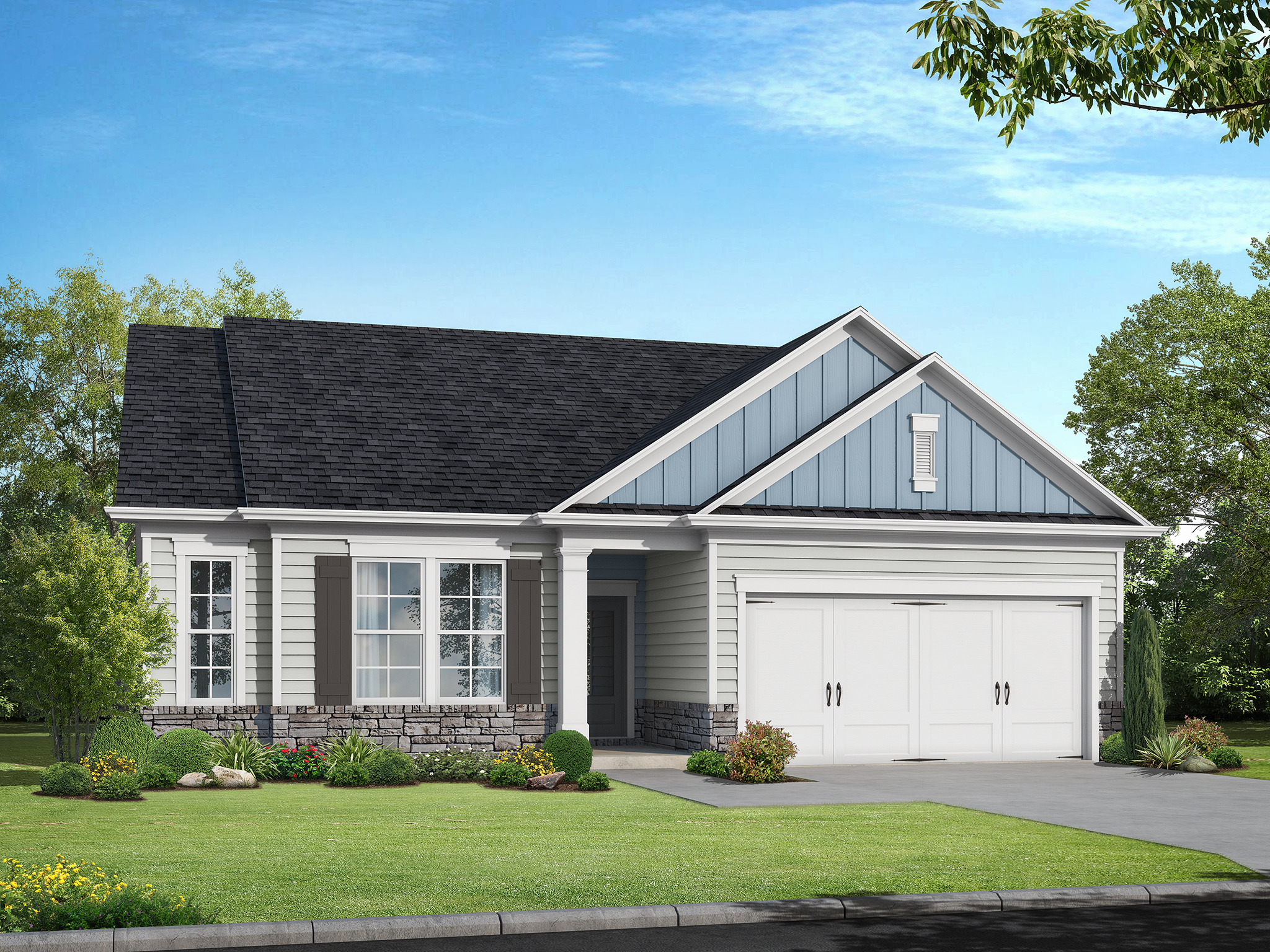 Elevation B at Robins Estates