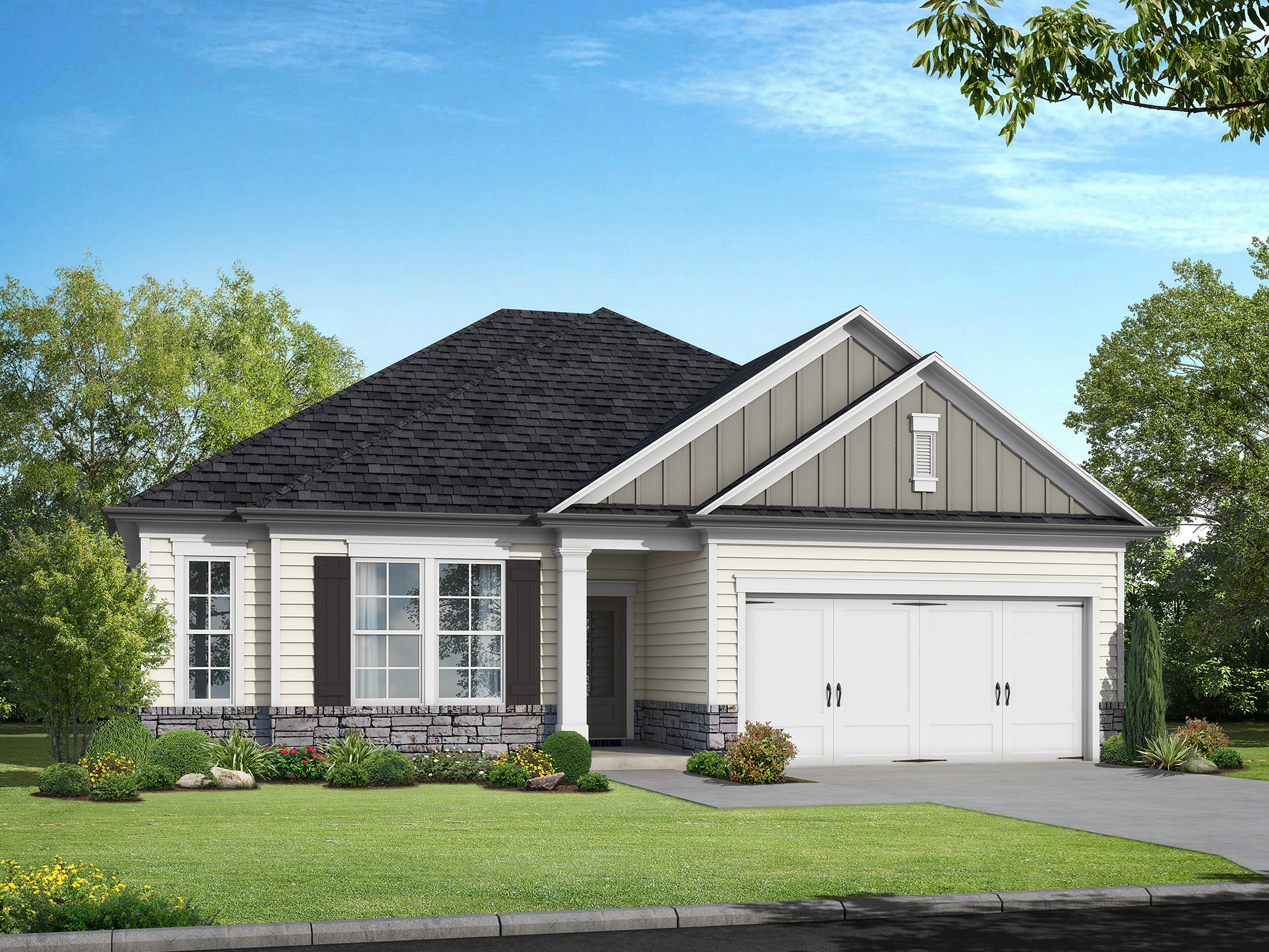 Elevation C at Robins Estates