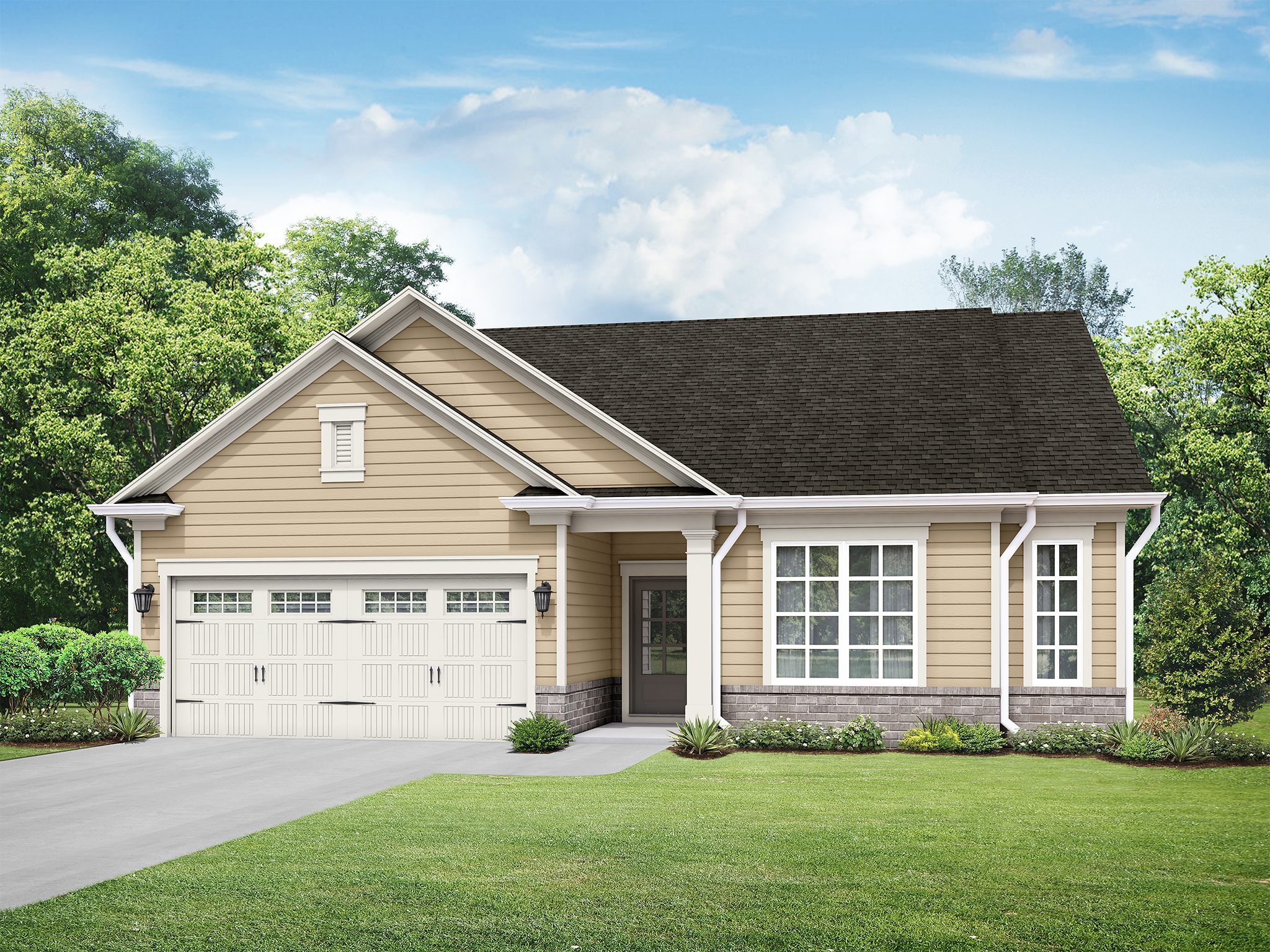 Elevation A at Creekside at Olde Town