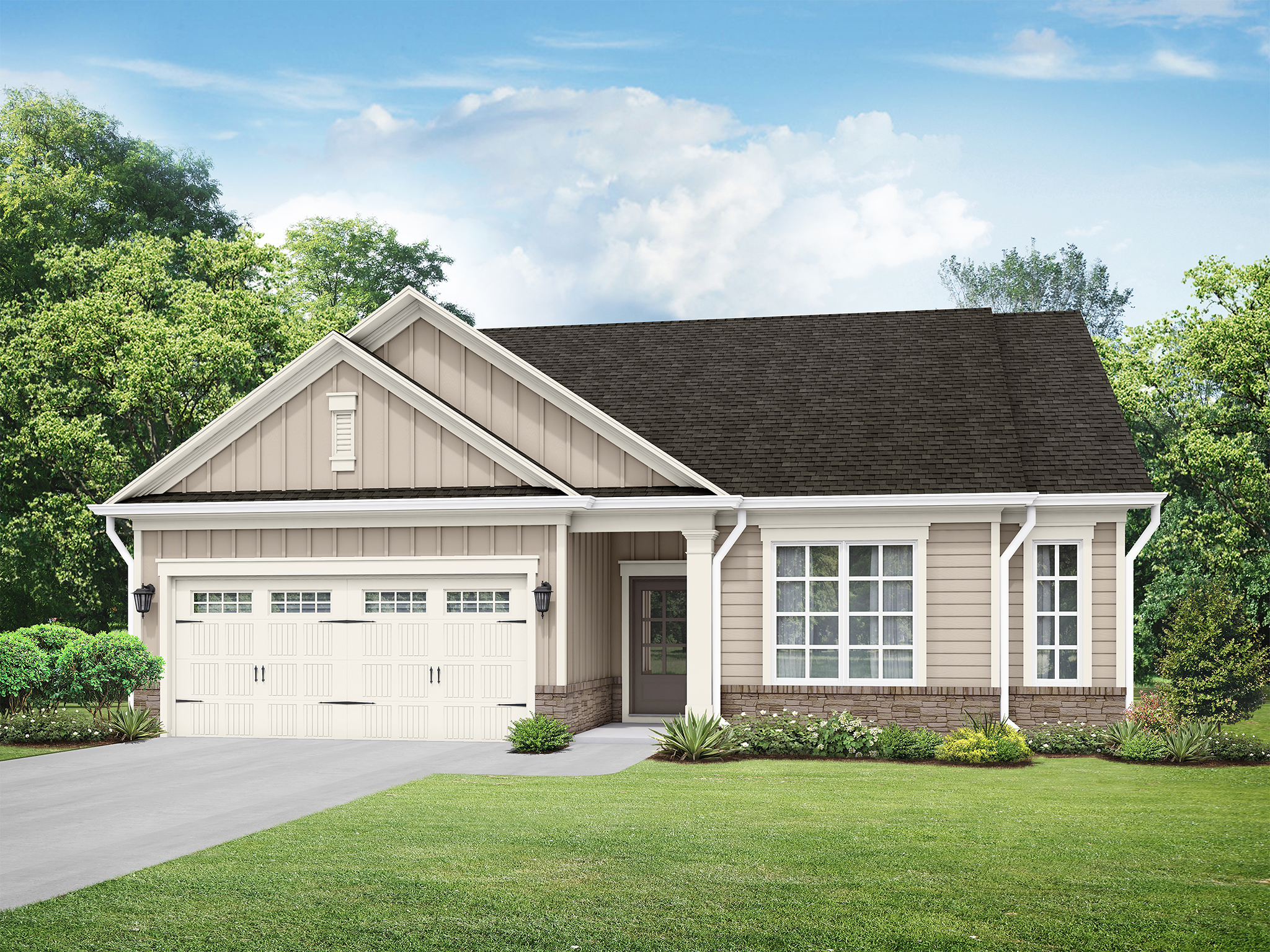 Elevation B at Creekside at Olde Town
