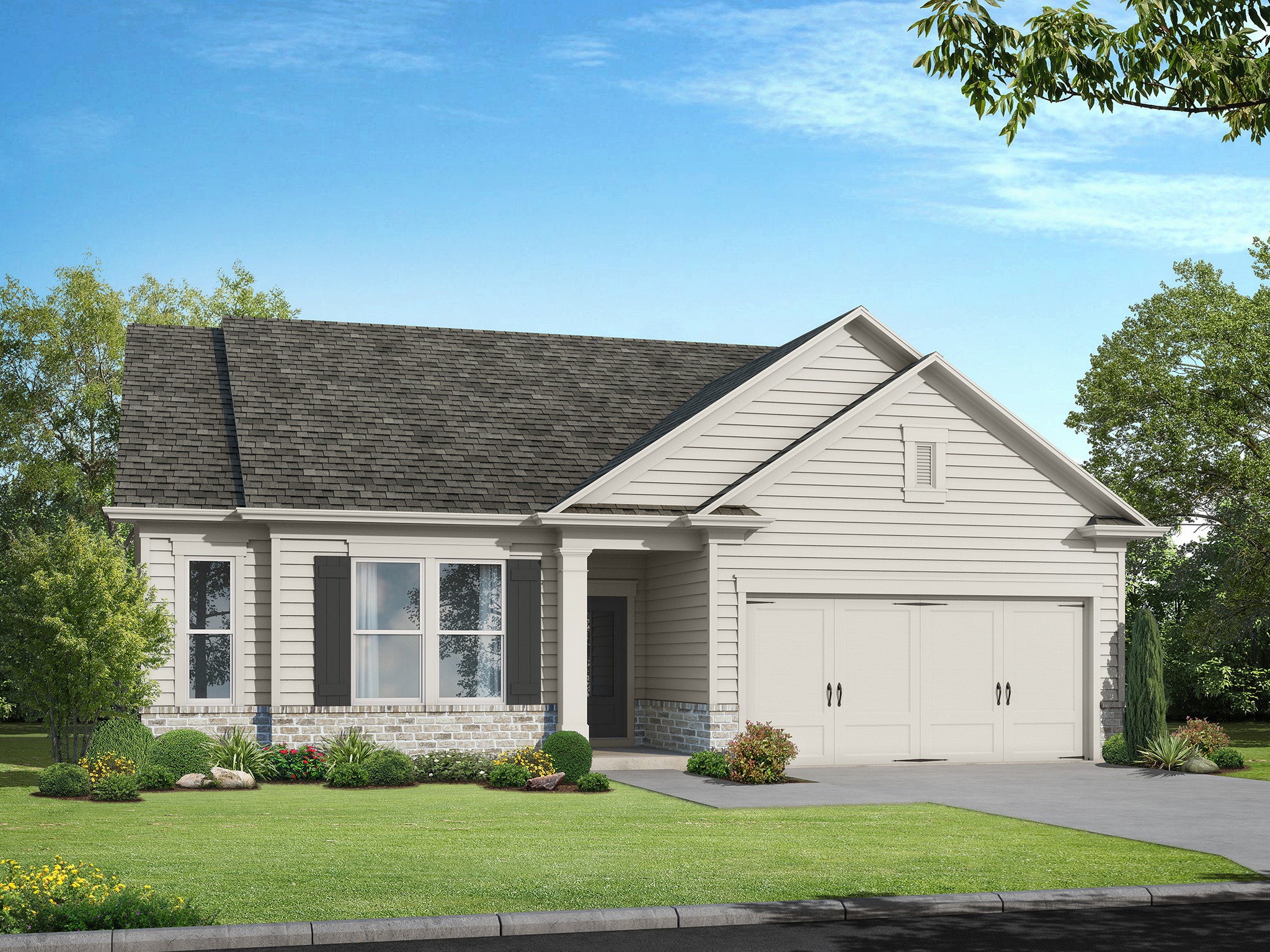 Elevation A at Red Bird Manor