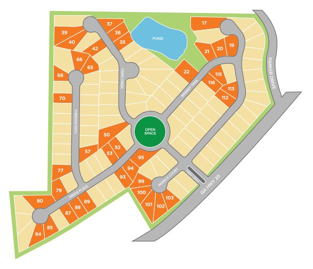 Estates at Cameron Manor New Homes in McDonough Tamra Wade