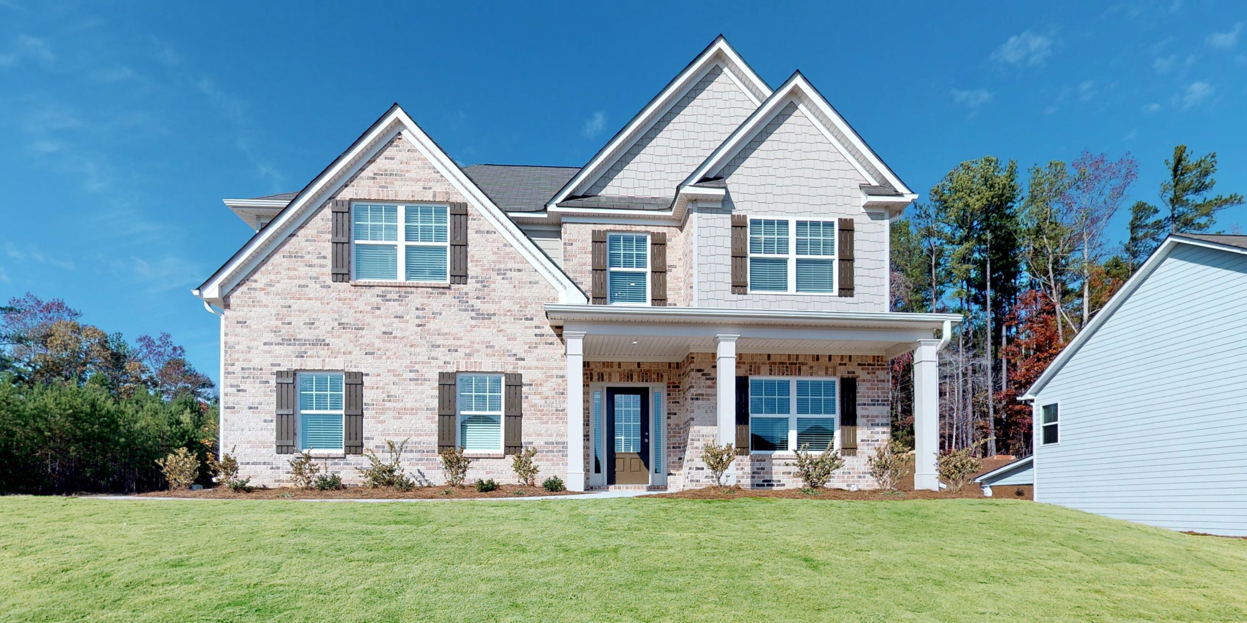 Exterior of Modern Farmhouse in Georgia