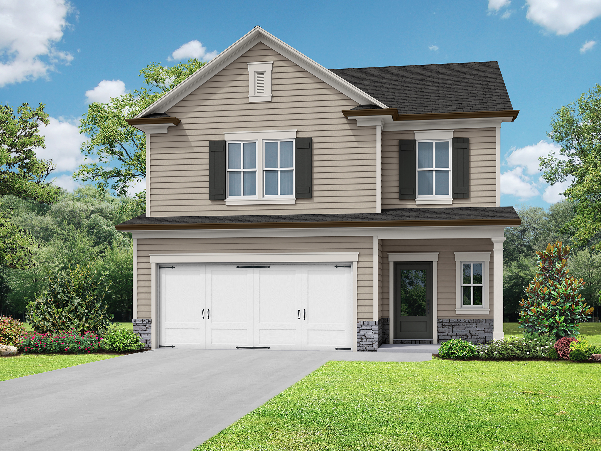 Elevation A at Ellington Farms