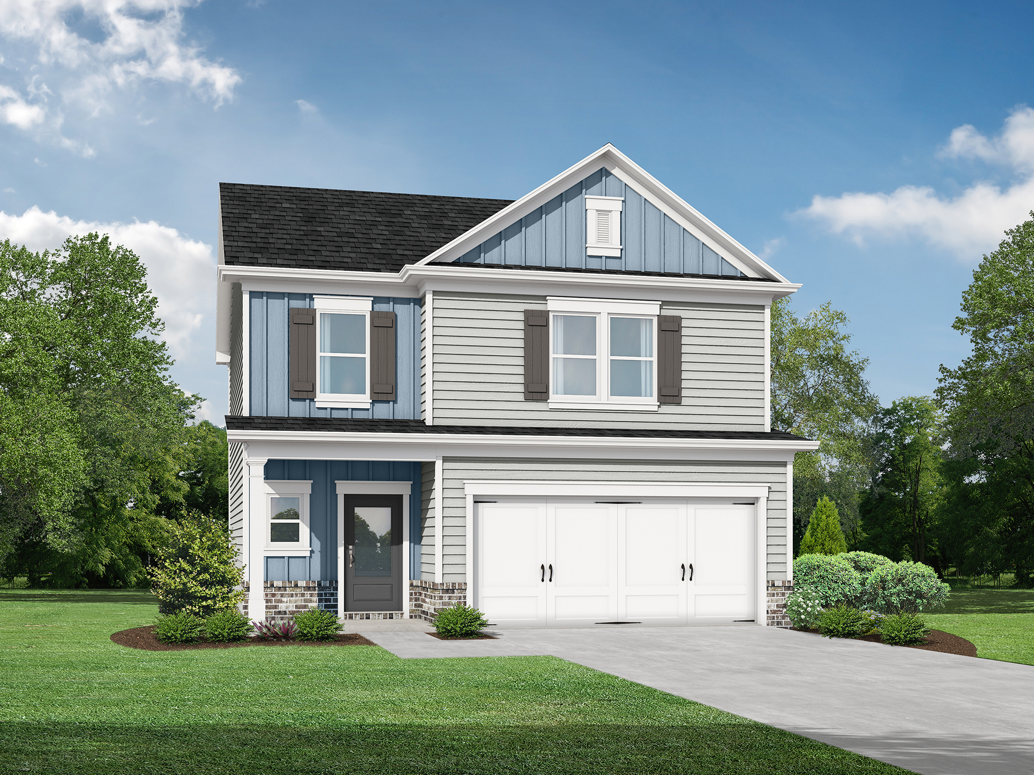 Elevation B at Robins Estates