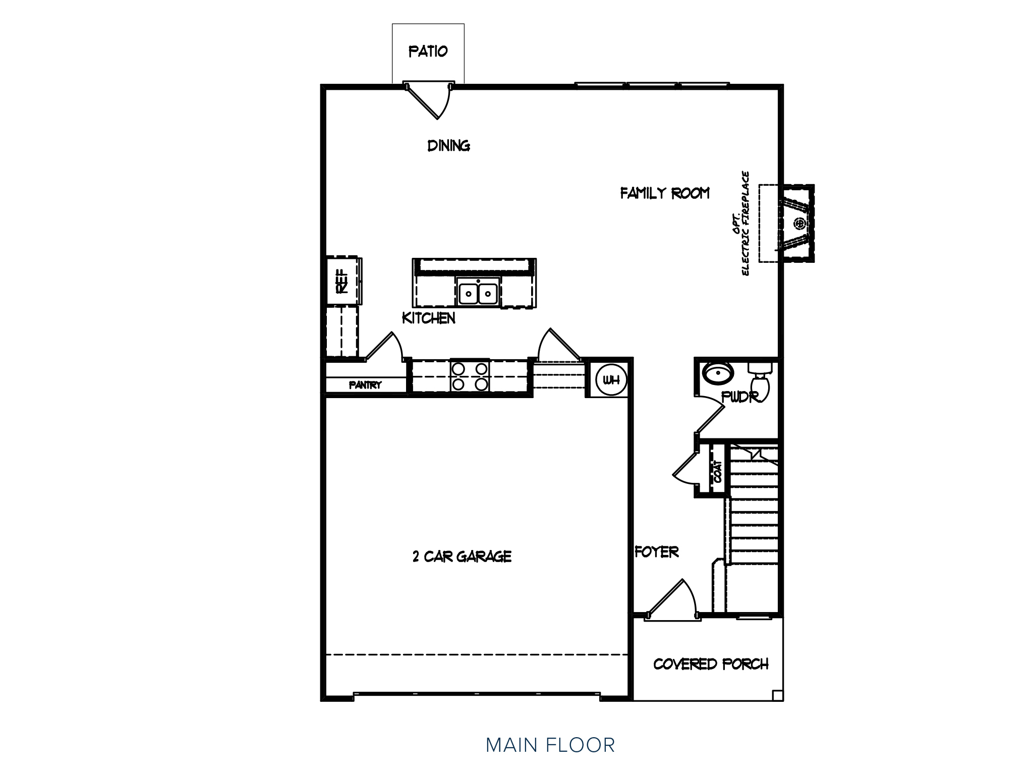 First Floor at Old Stone Crossing