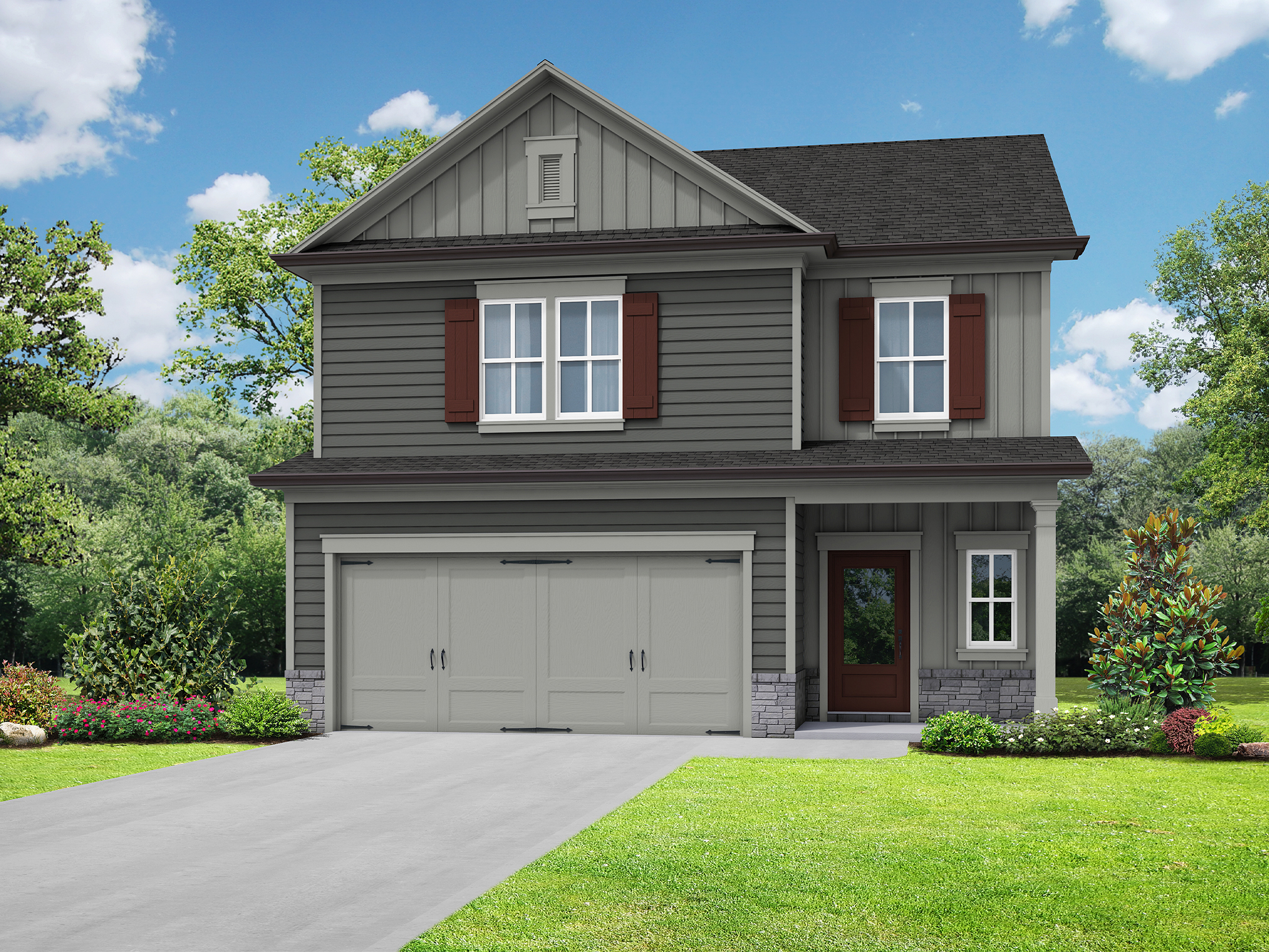 Elevation B at Old Stone Crossing