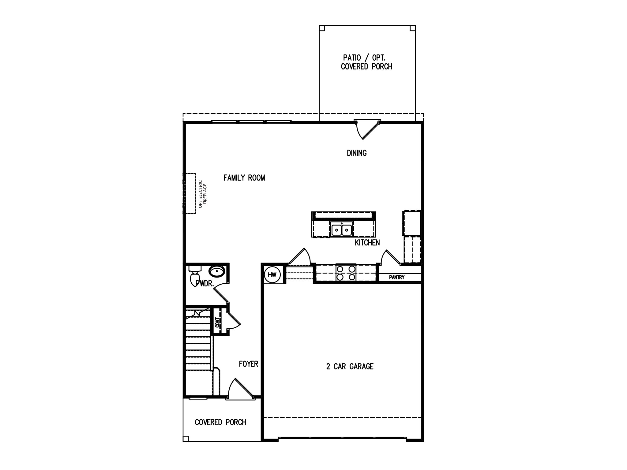 First Floor at Red Bird Manor