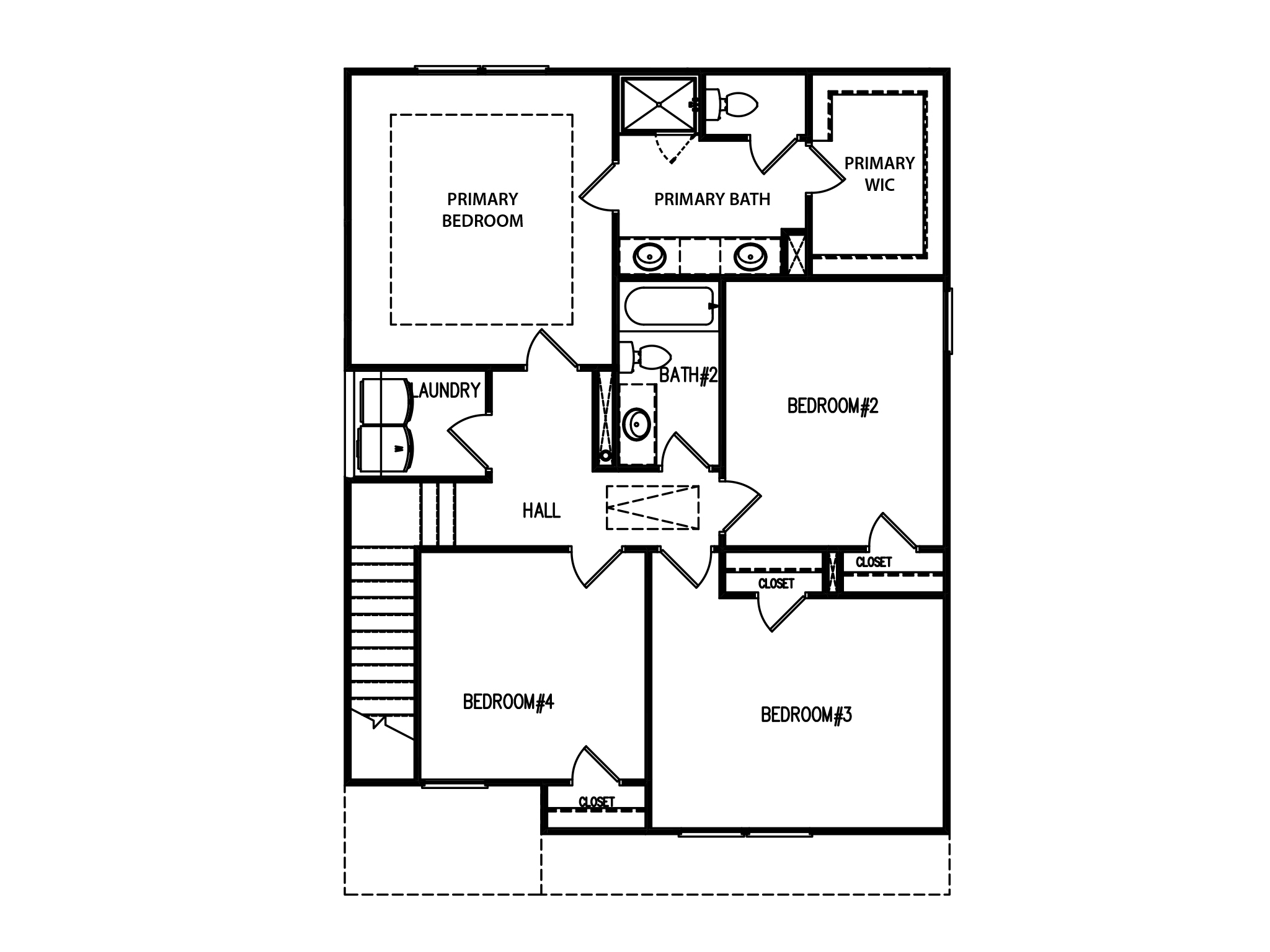 Second Floor at Red Bird Manor