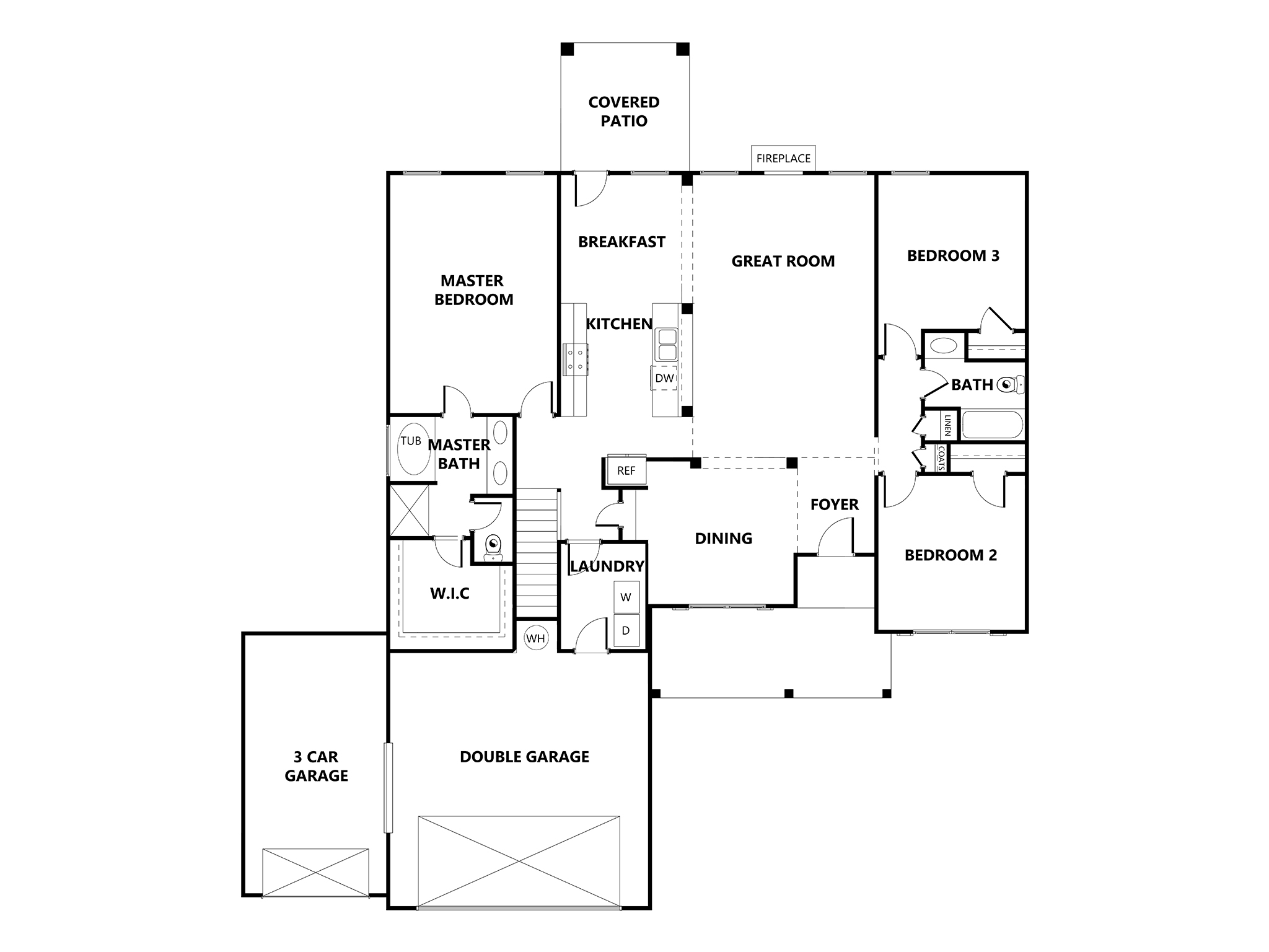 First Floor at Franklin Estates