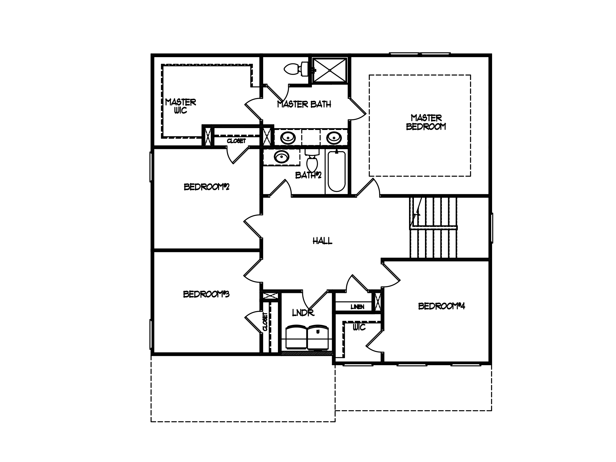 Second Floor at Creekside at Olde Town