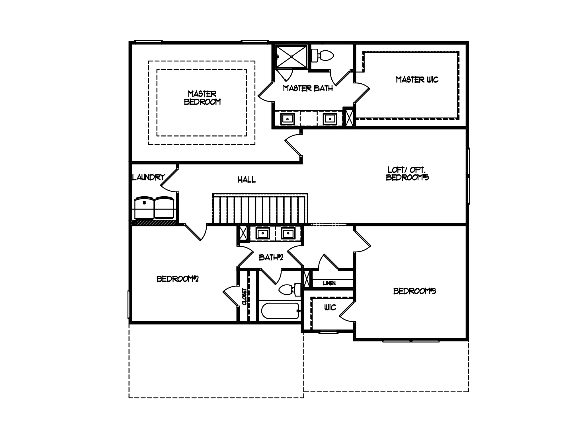 Second Floor at Creekside at Olde Town