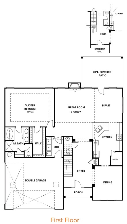 First Floor w/Option at Southwind
