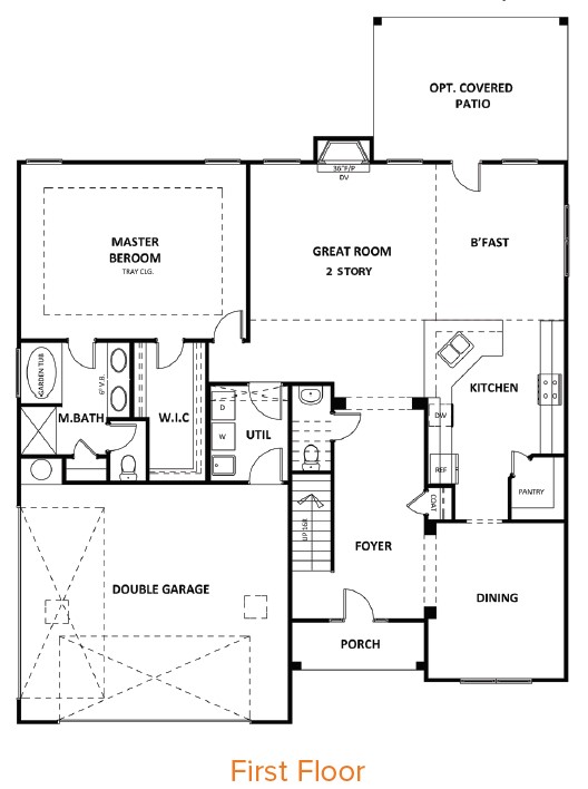 First Floor at Southwind