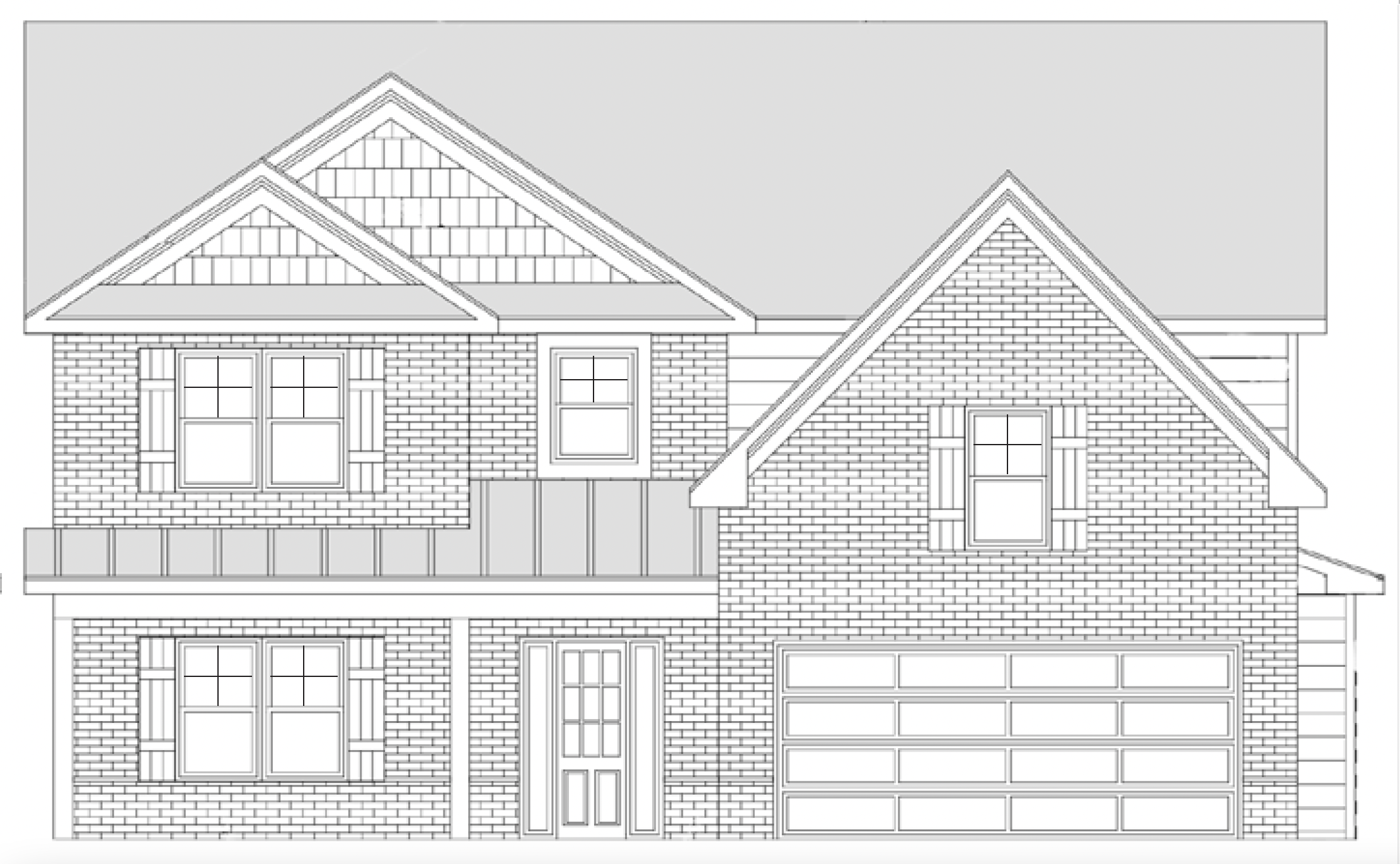 Elevation B at Southwind