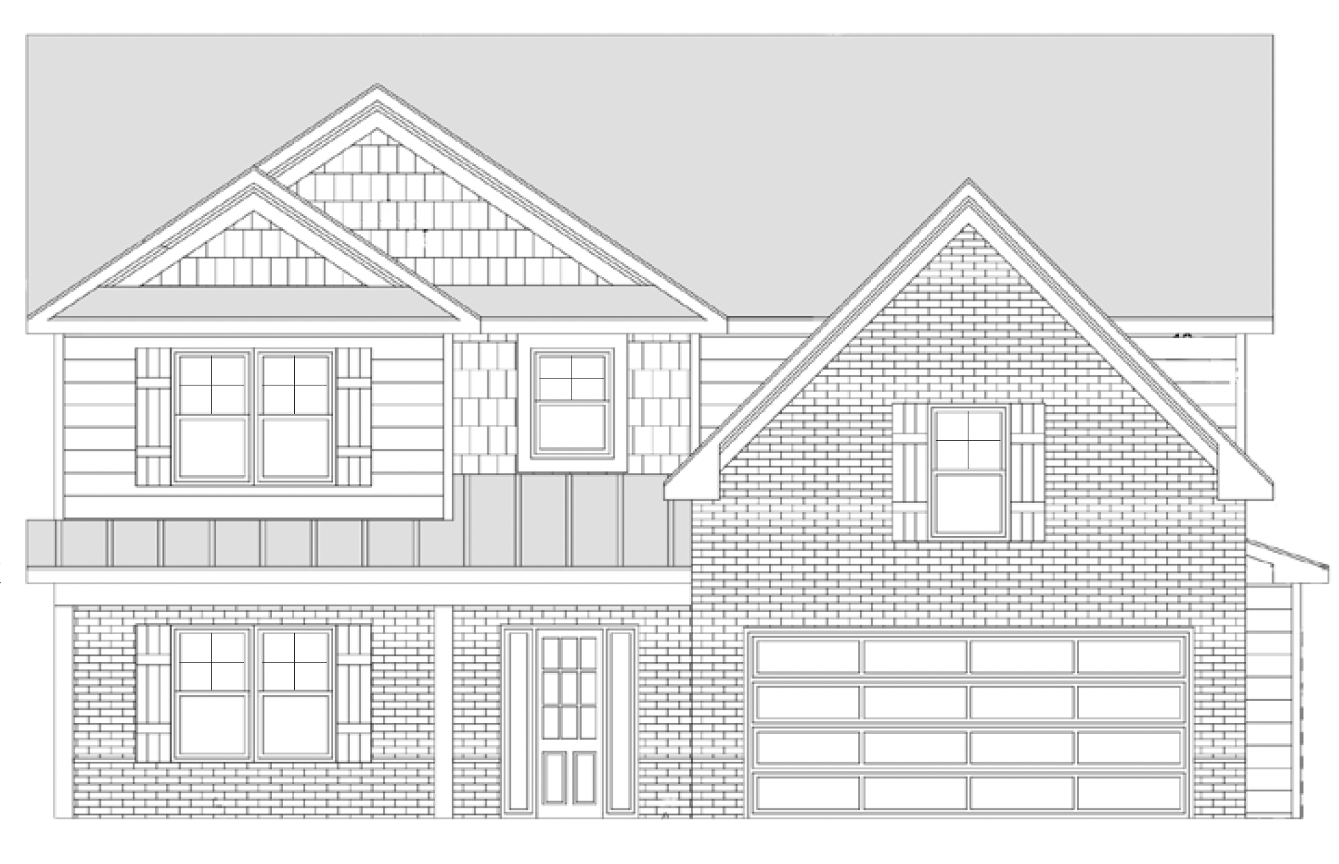 Elevation C at Southwind