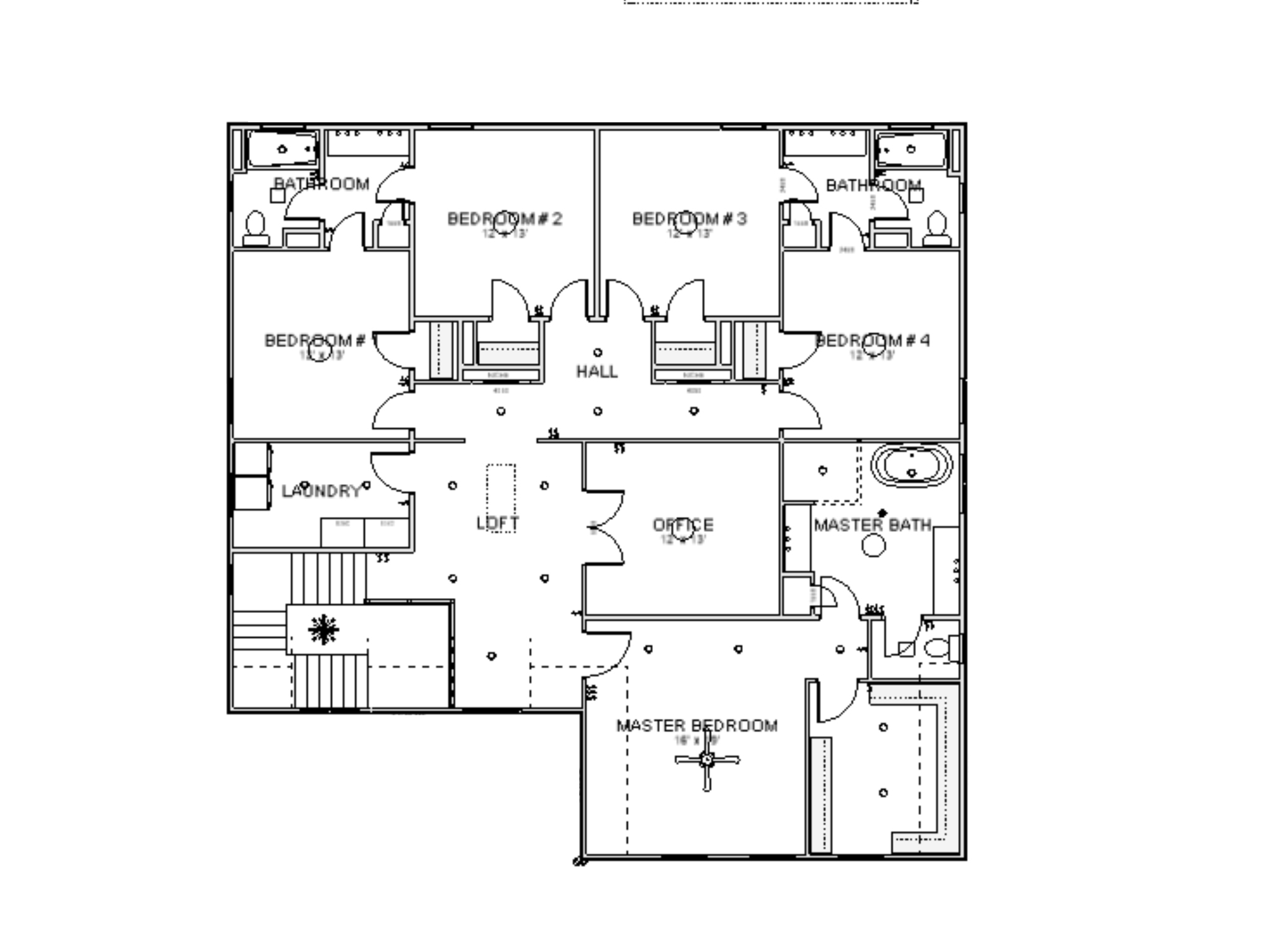 Second Floor - Homesite 4