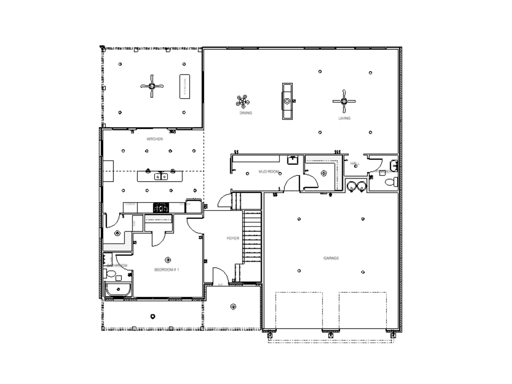 First Floor - Homesite 5