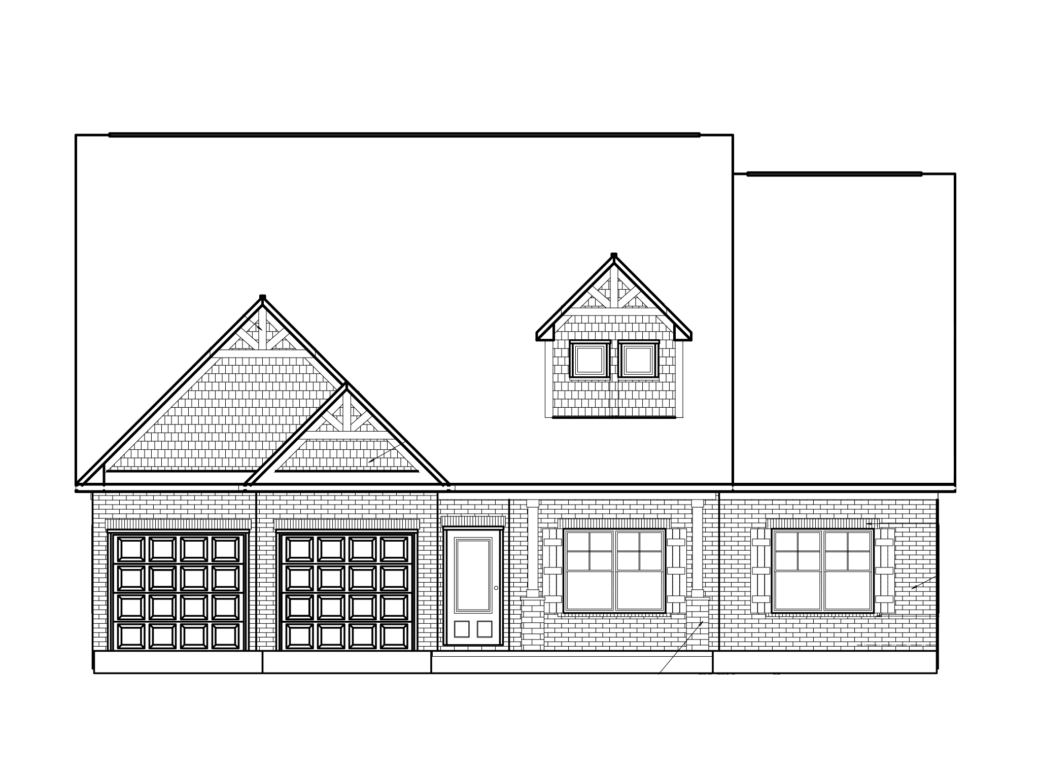 Elevation D Front Entry