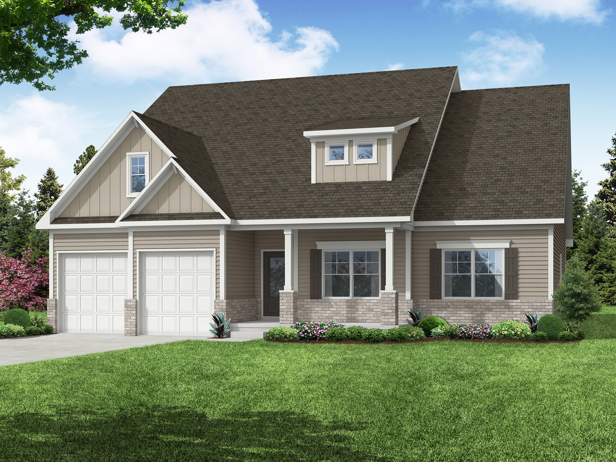 Elevation C Front Entry