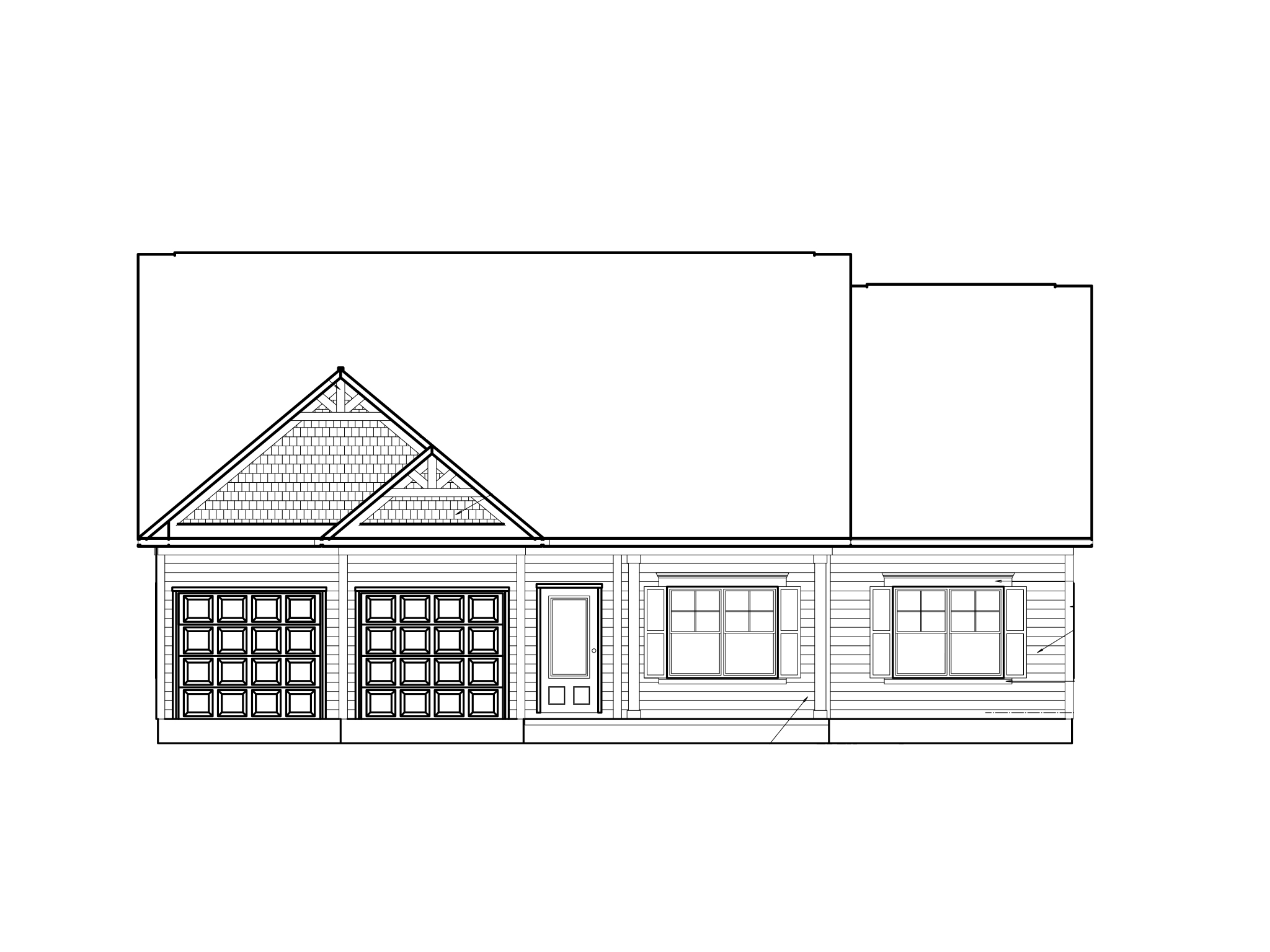 Elevation A Front Entry