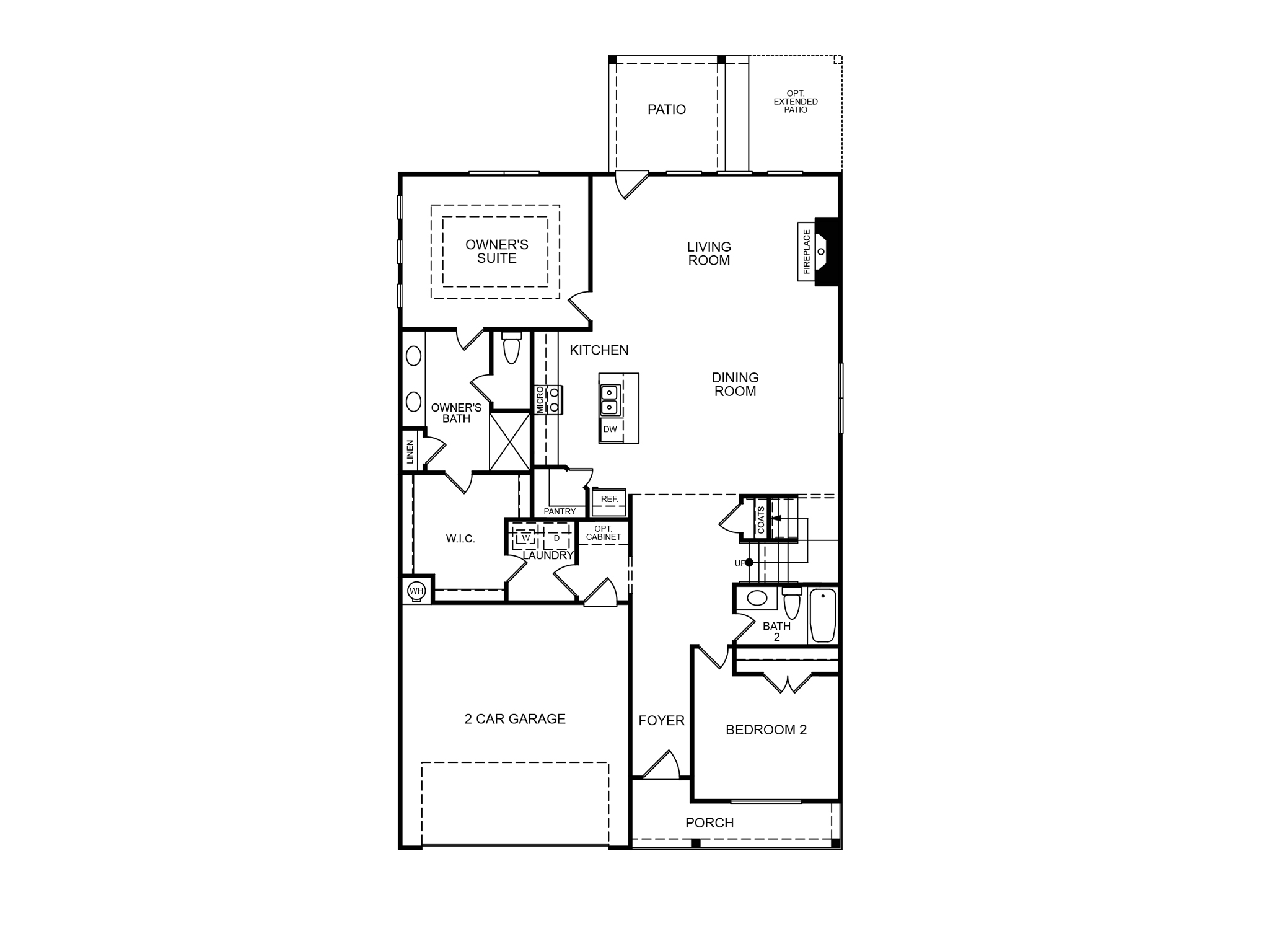 First Floor at Chimney Oaks