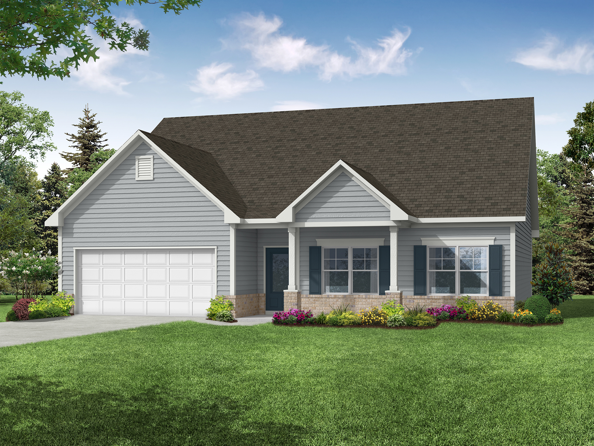 Elevation C at Chimney Oaks