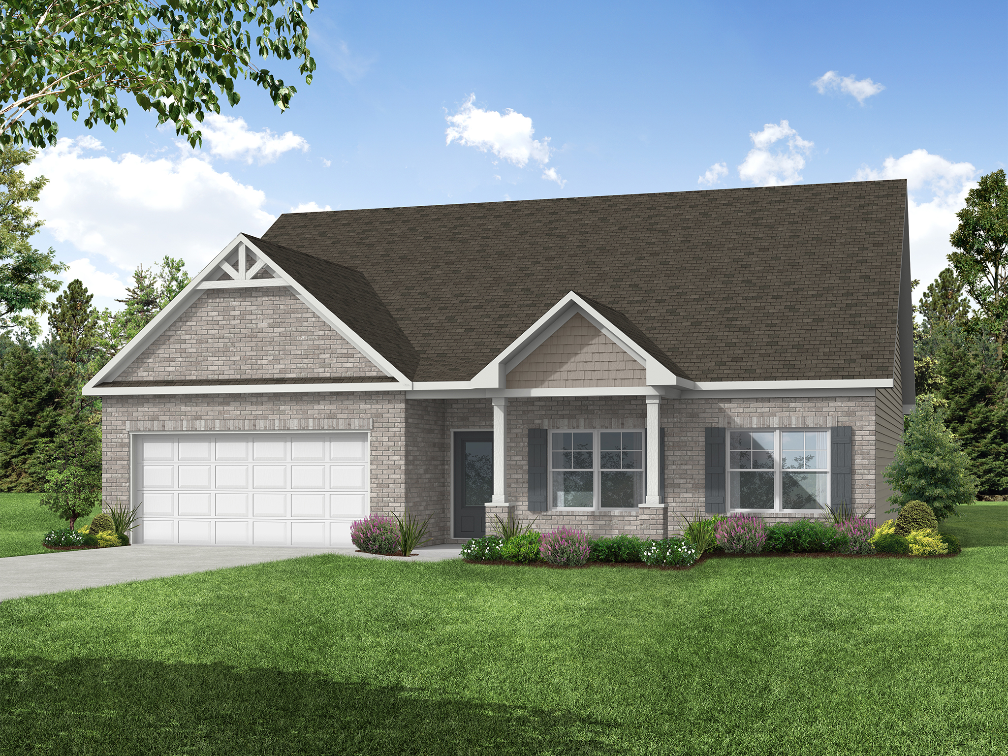 Elevation E at Chimney Oaks
