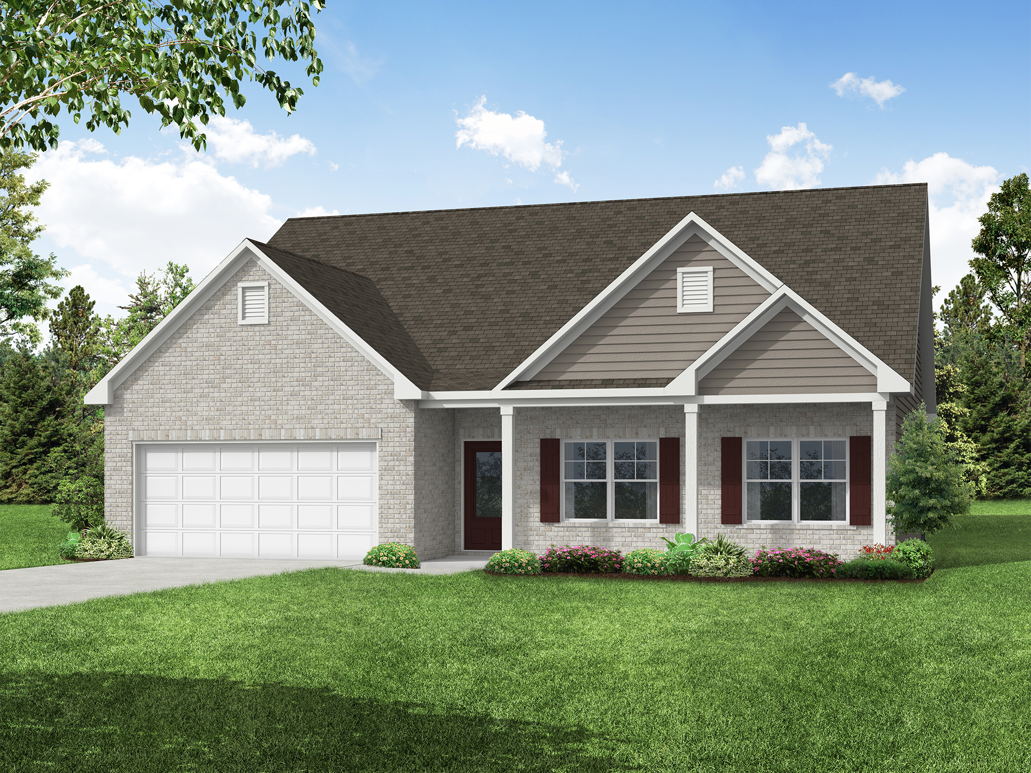 Elevation F at Chimney Oaks