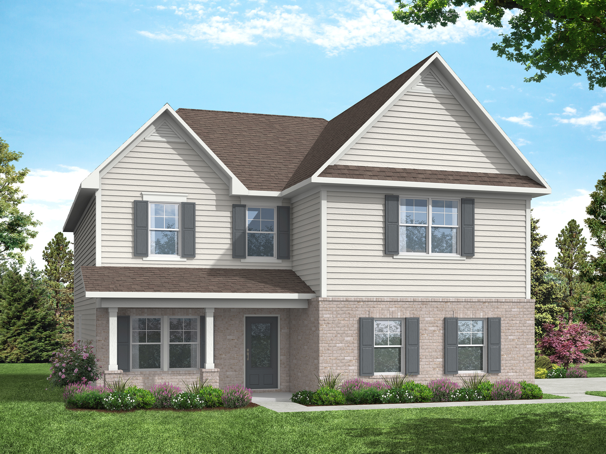 Elevation B at Joel's Landing