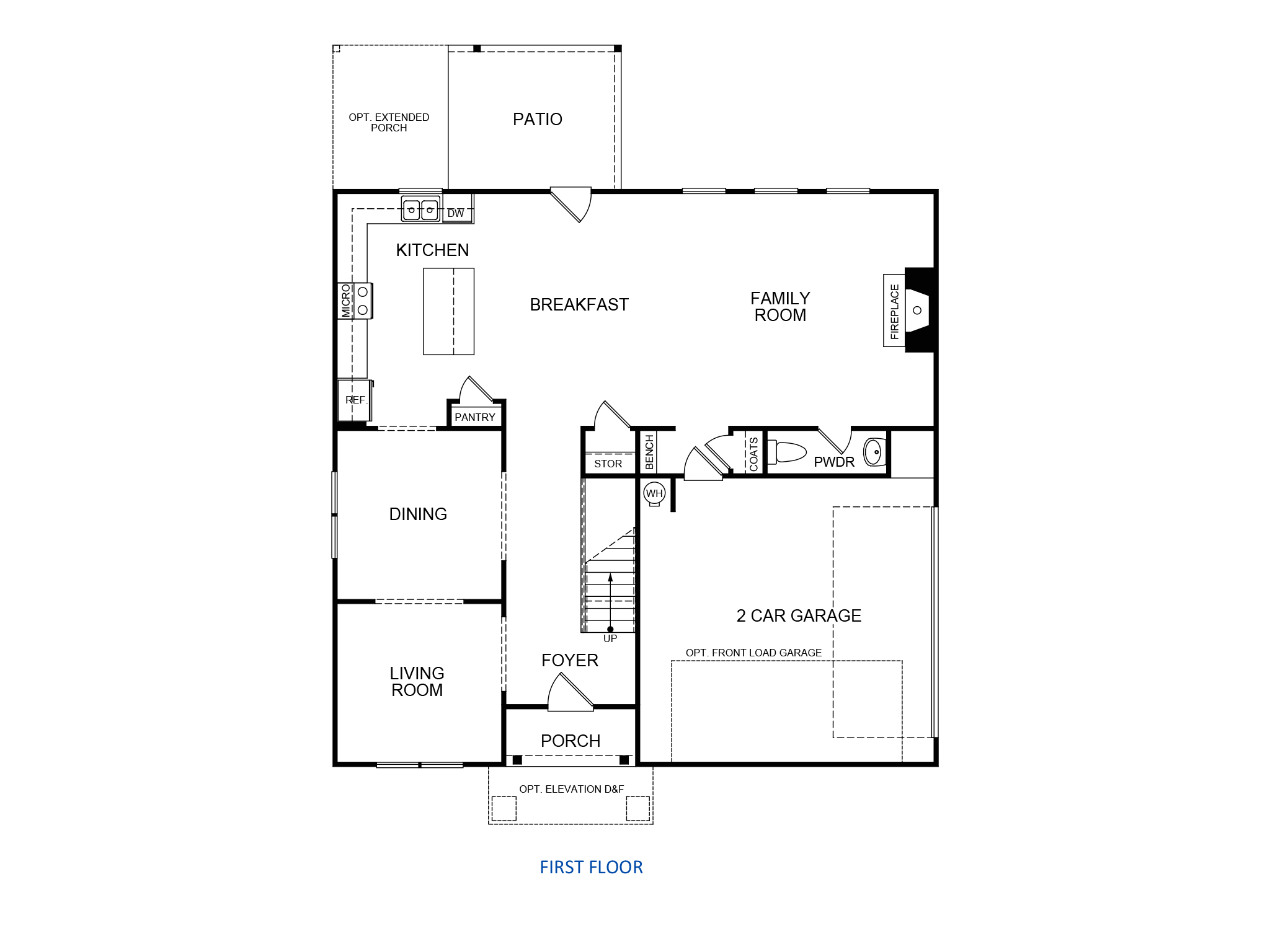 First Floor at Joel's Landing