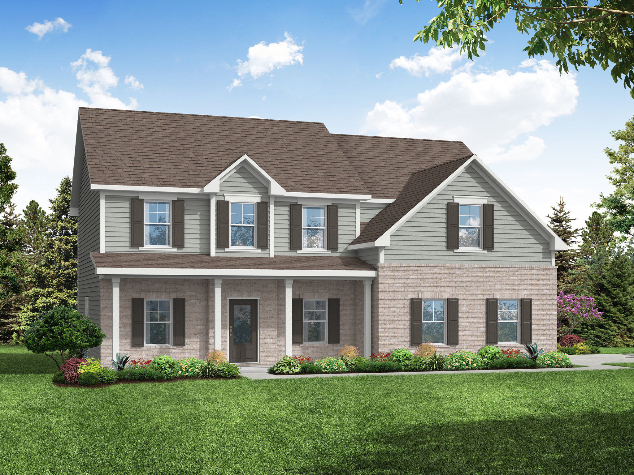 Elevation B at Joel's Landing