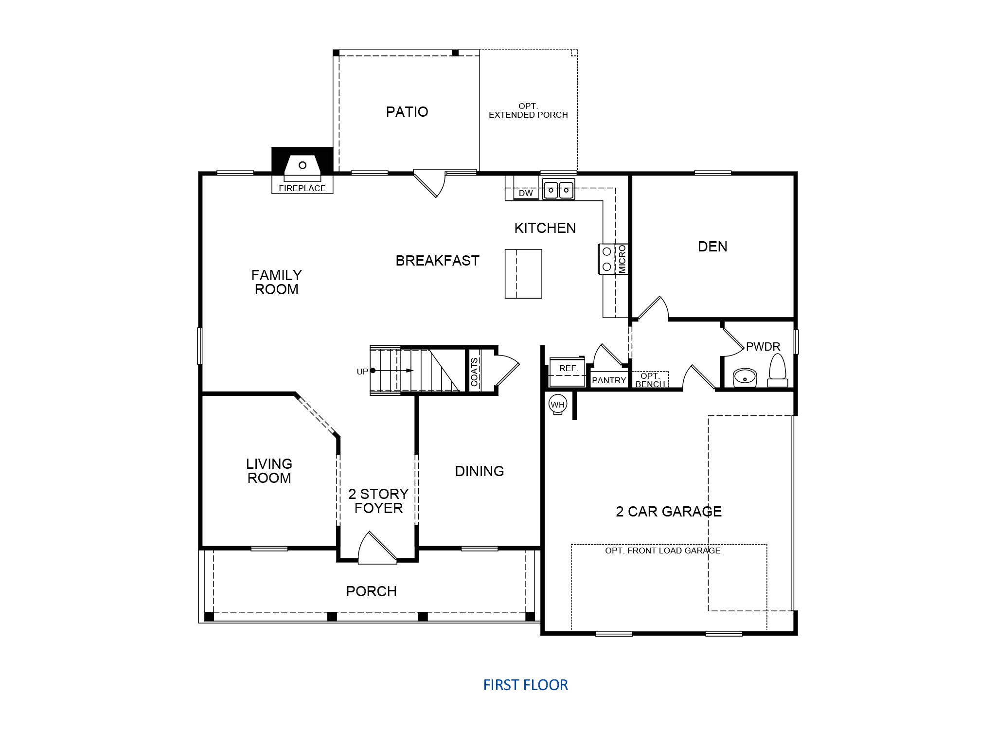 First Floor at Joel's Landing