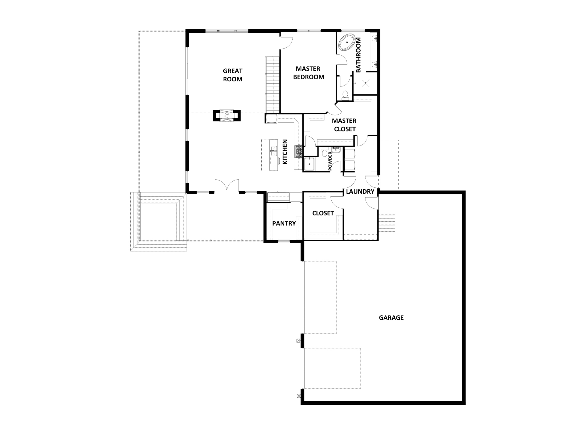 Homesite 2 First Floor