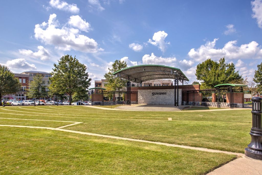 Suwanee Town Center amphitheater