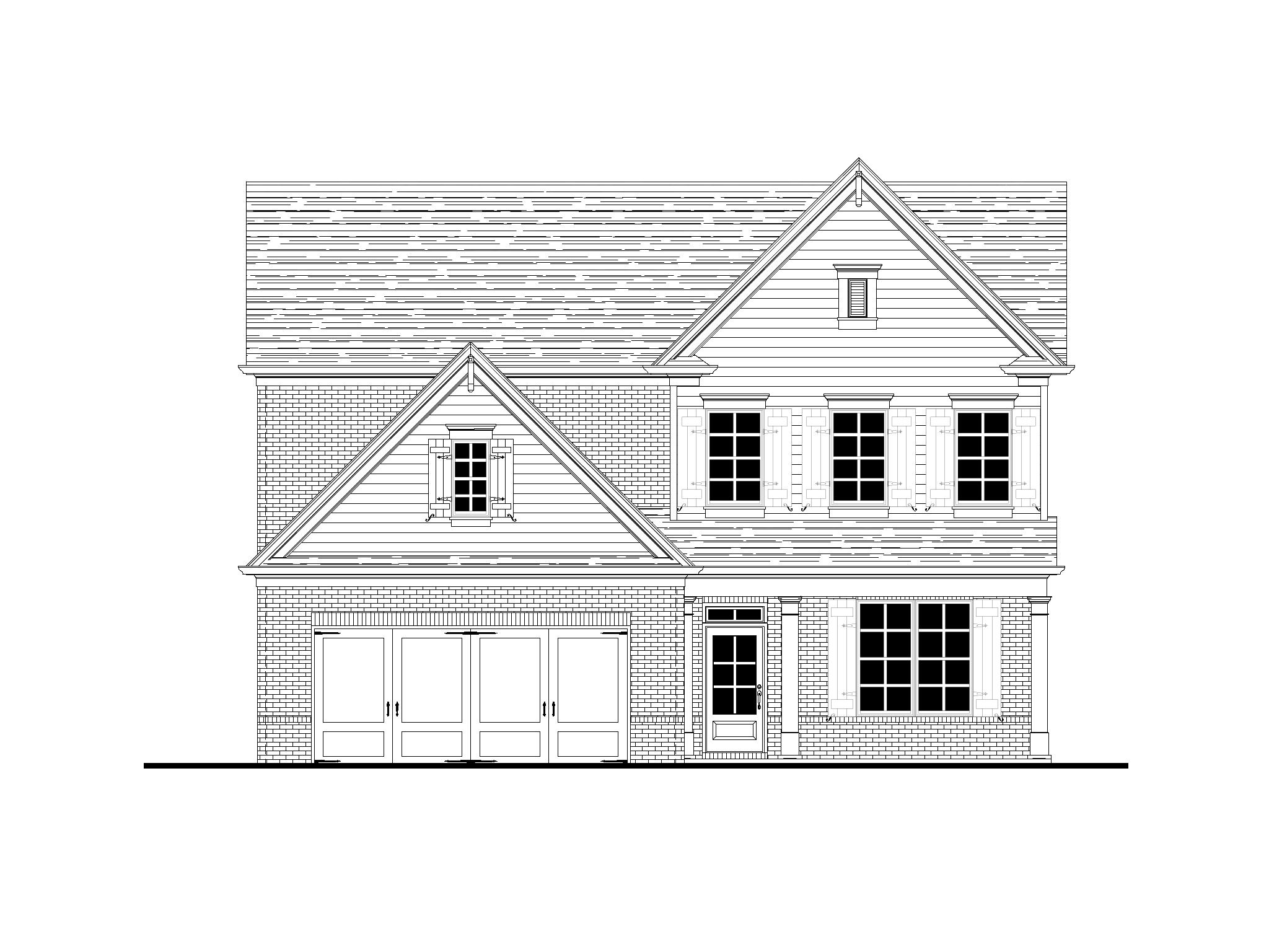 Elevation A at Bartlett Ridge