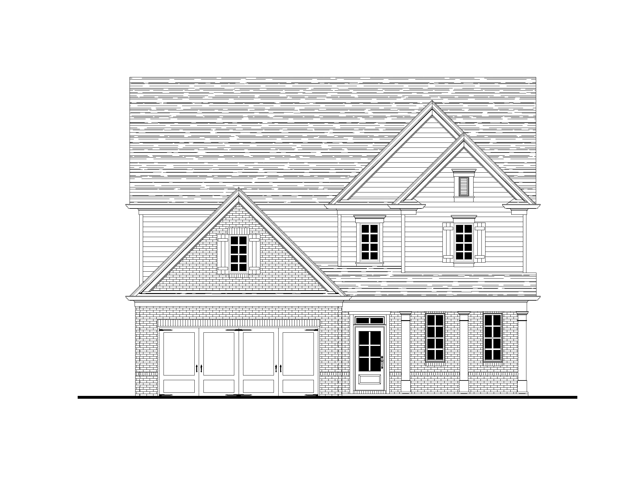 Elevation A at Bartlett Ridge