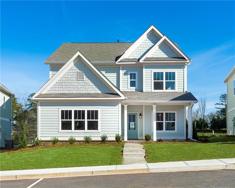 A new construction home in Cobb County