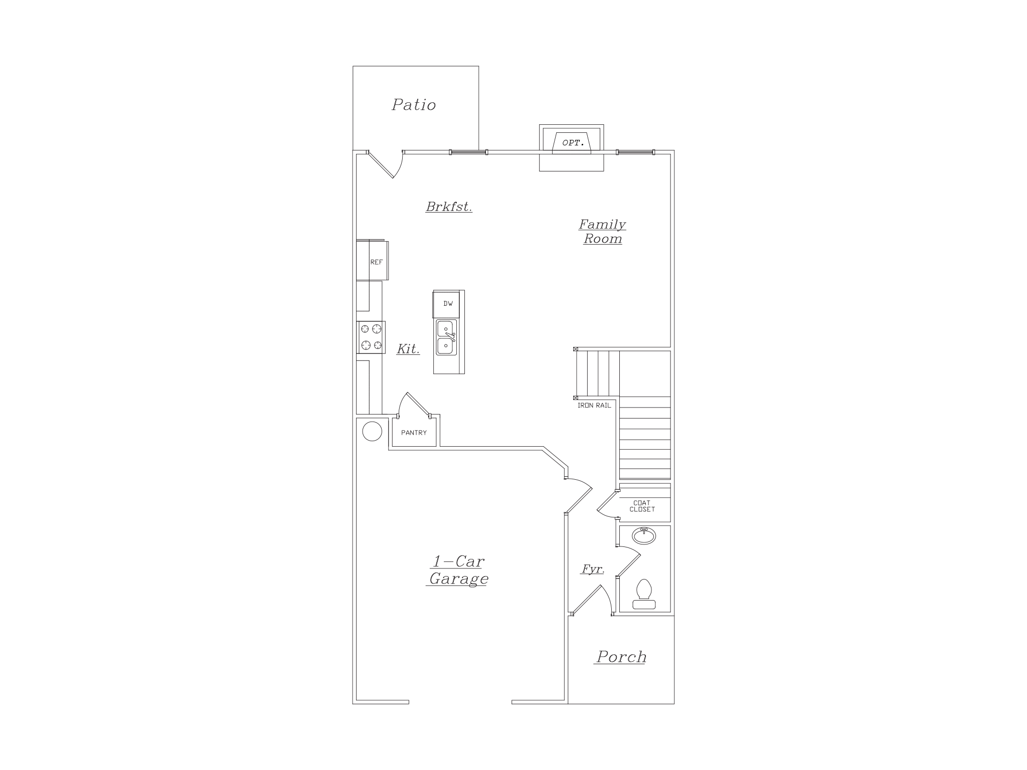 First Floor at Turtle Creek Villas