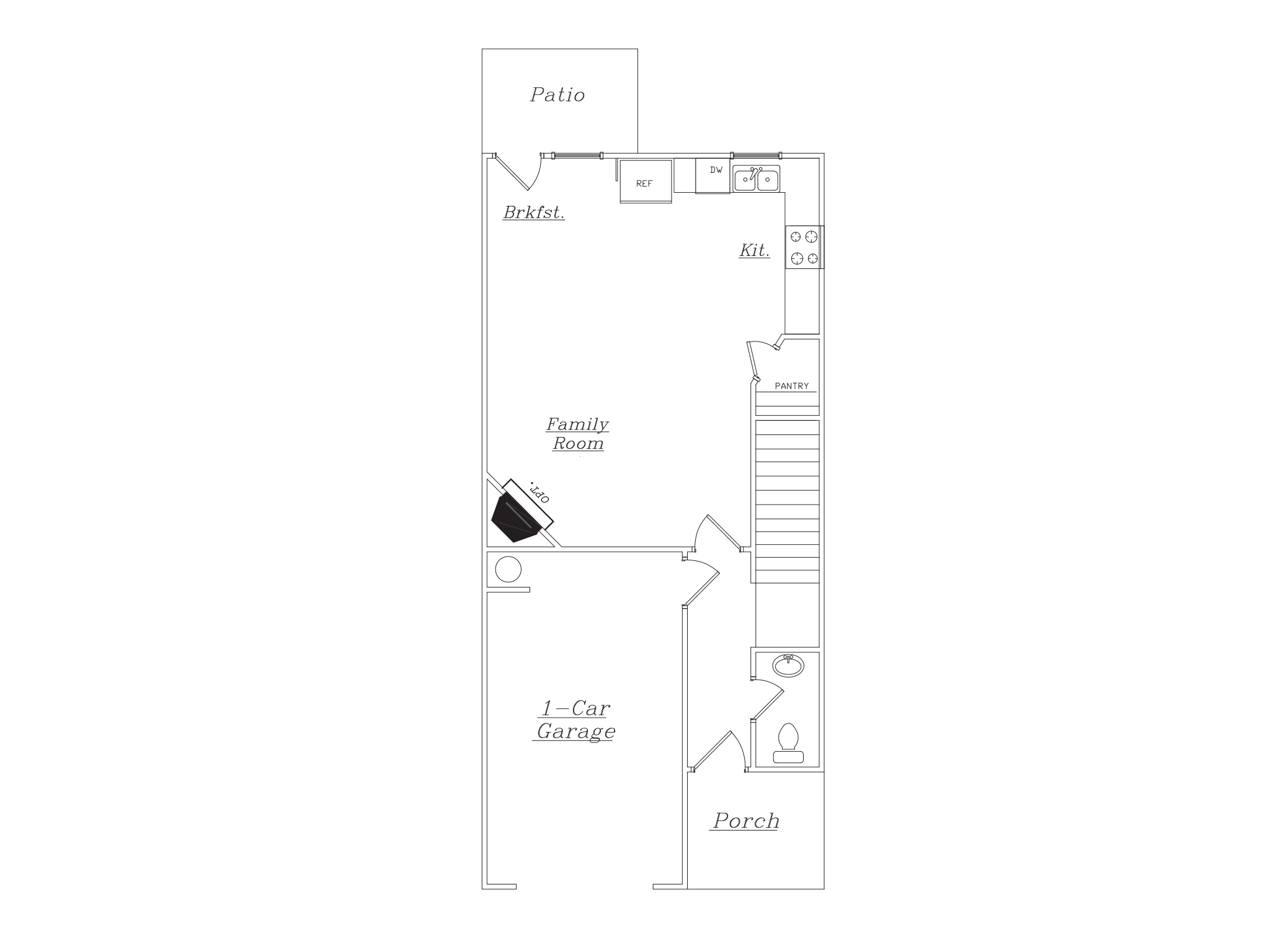 First Floor at Turtle Creek Villas