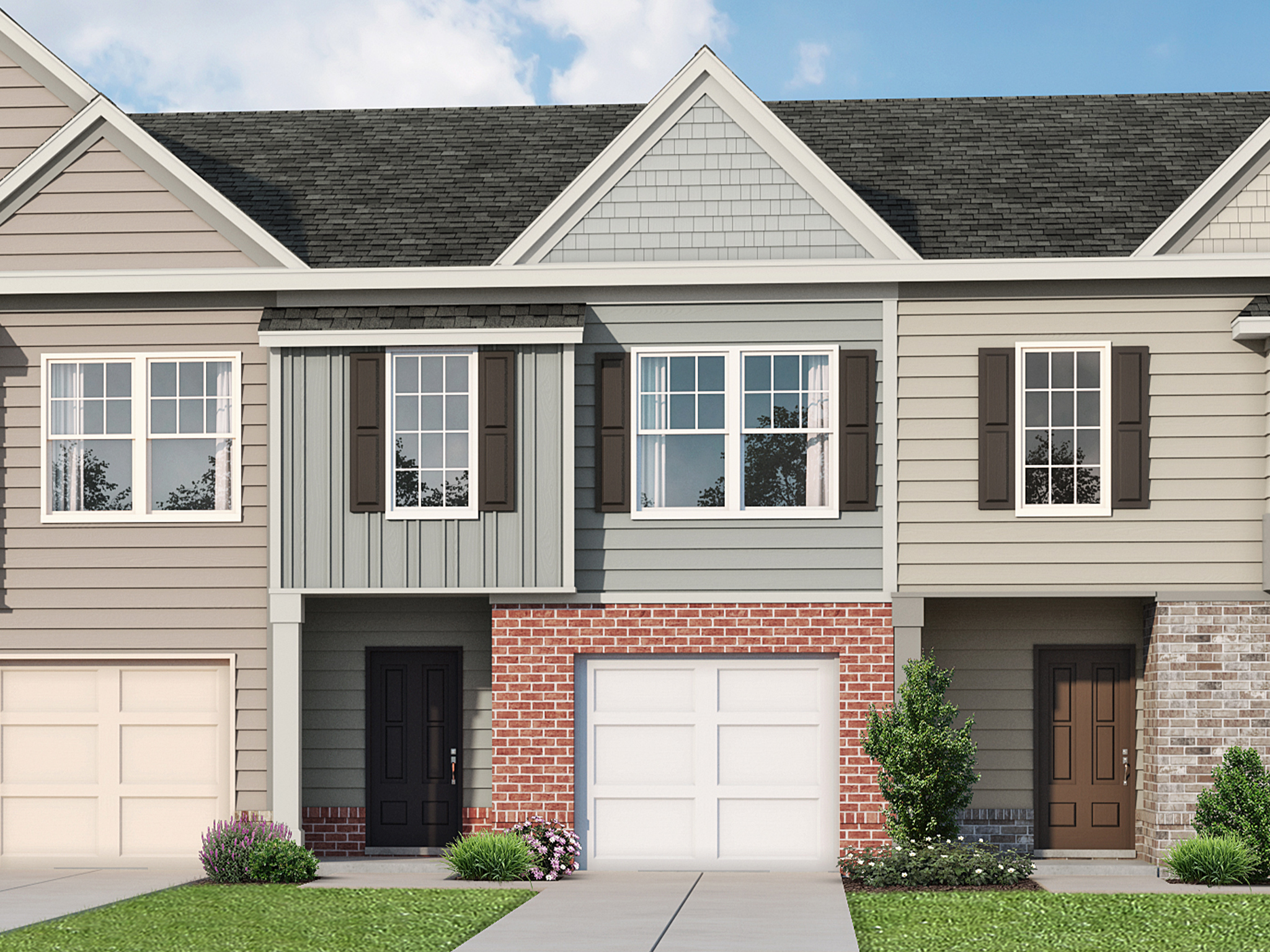 Elevation C1 at Turtle Creek Villas