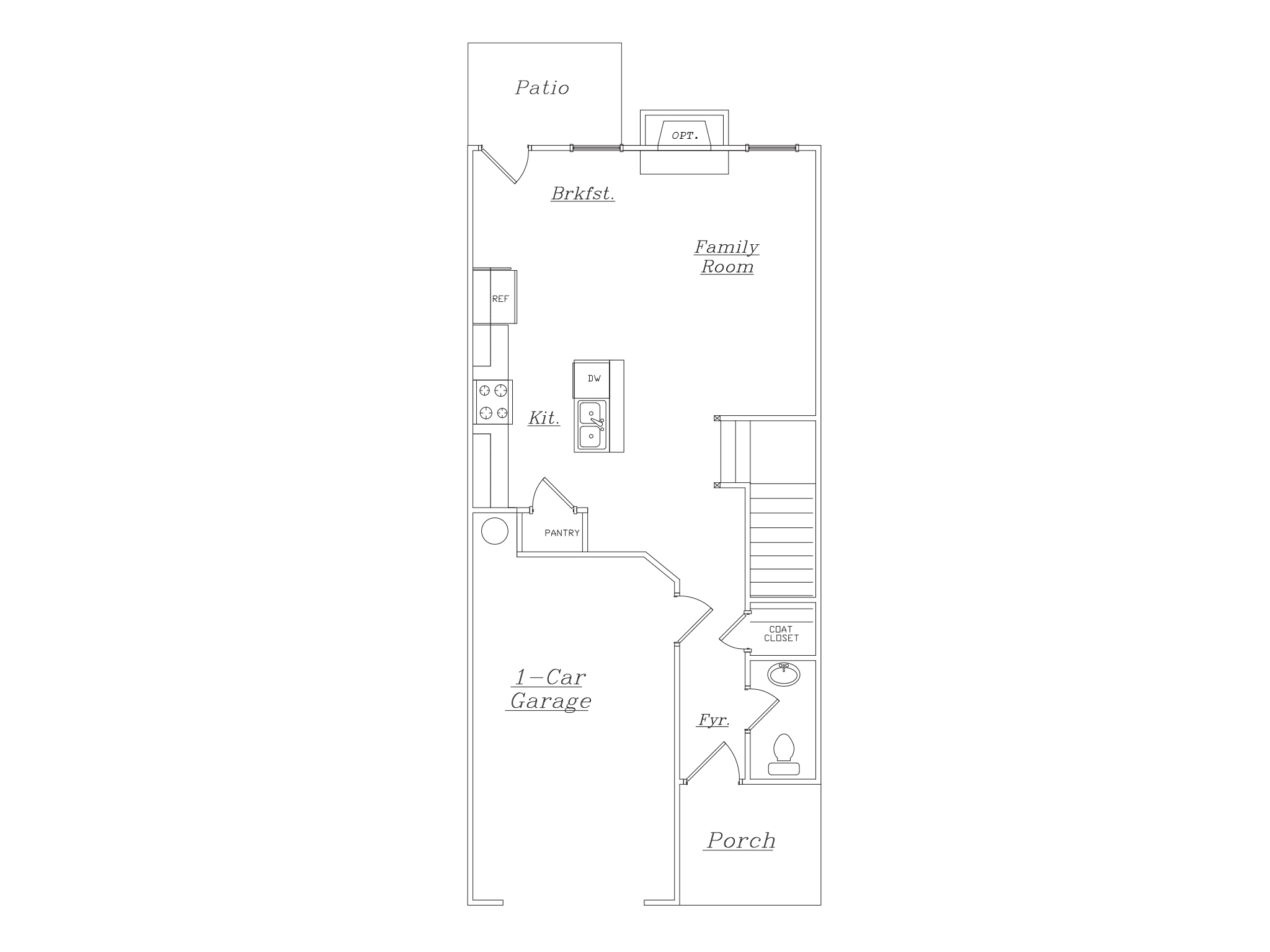First Floor at Turtle Creek Villas