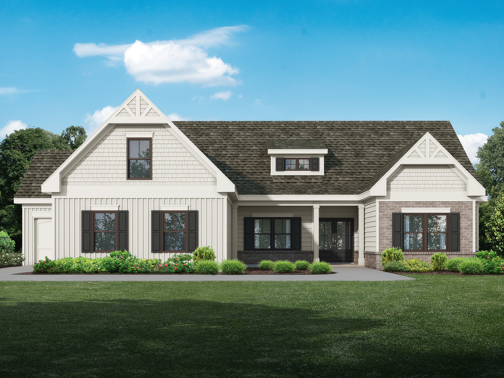 Elevation B at Franklin Estates