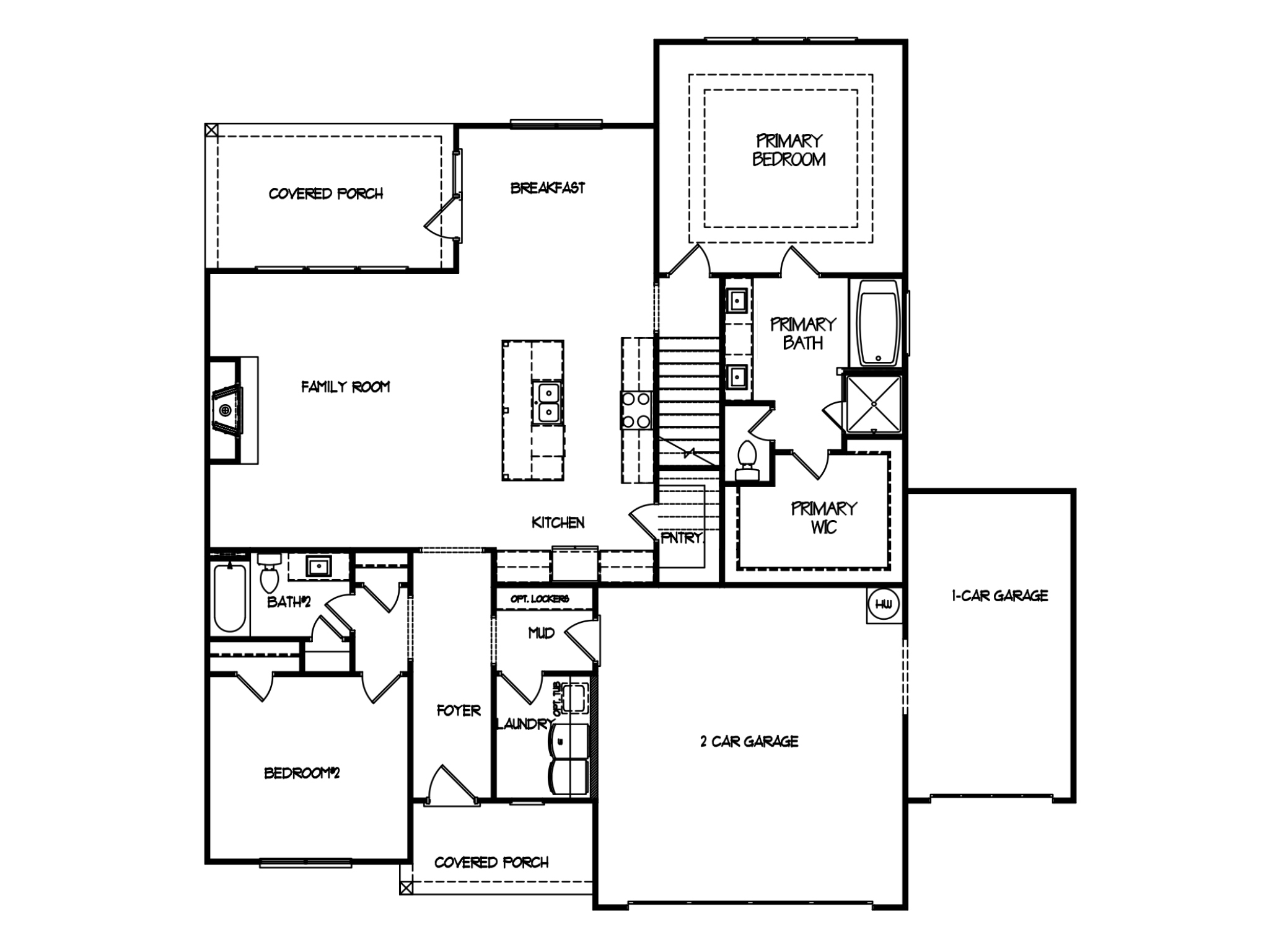 First Floor Opt. 3 Car at Park Ridge