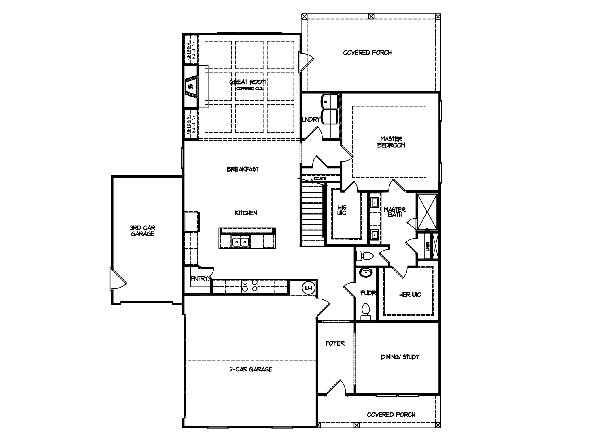 First Floor at Cotton Creek